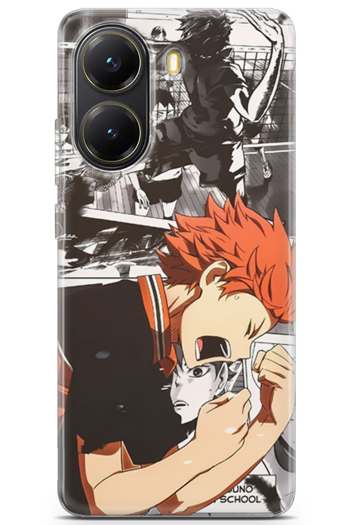 Uvilda Xiaomi Poco X7 Pro uyumlu Anime 20 Telefon Kılıfı Haikyuu Hinata