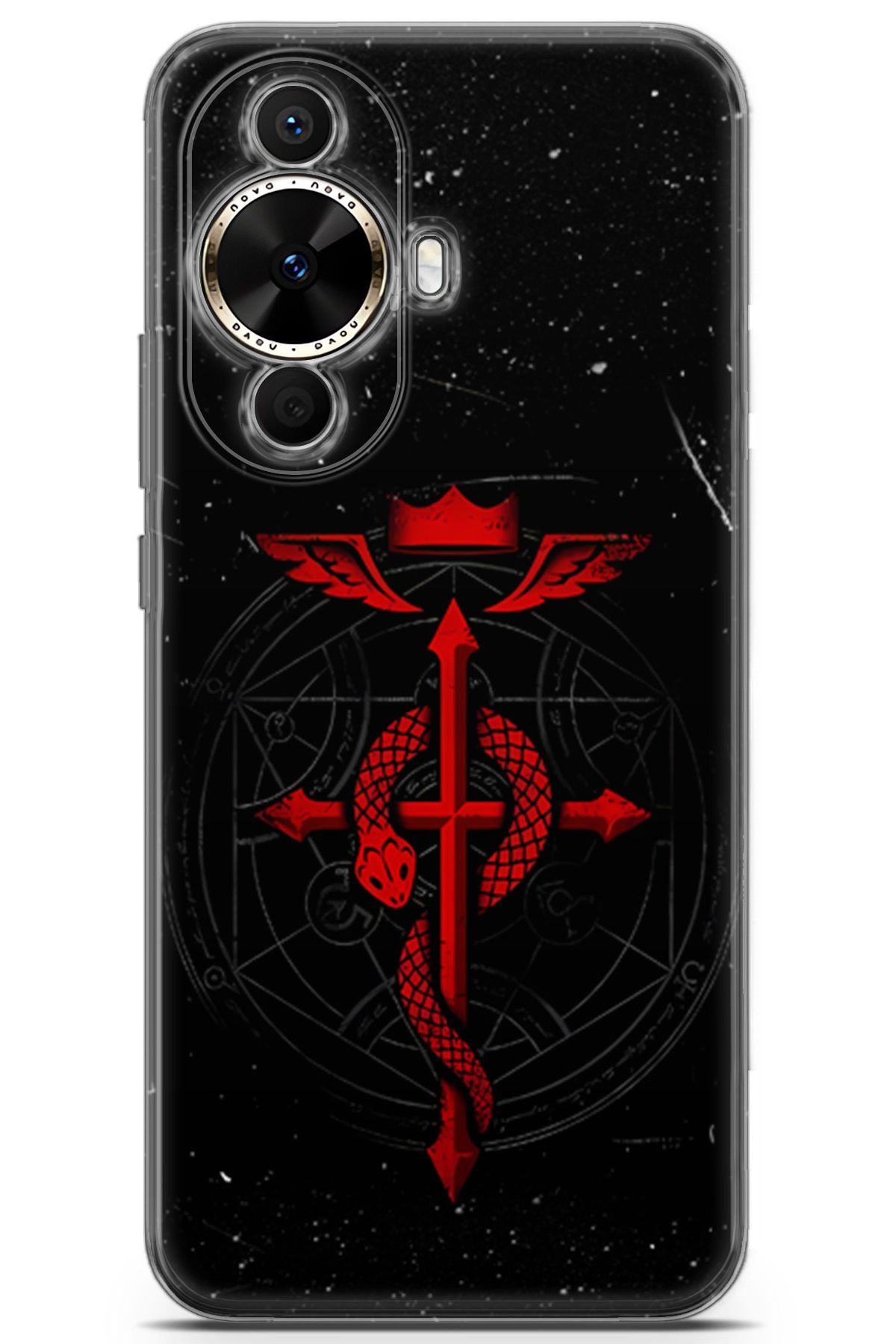 Uvilda Huawei Nova 12s uyumlu Anime 37 4K Baskı Fullmetal Alchemist Brotherhood
