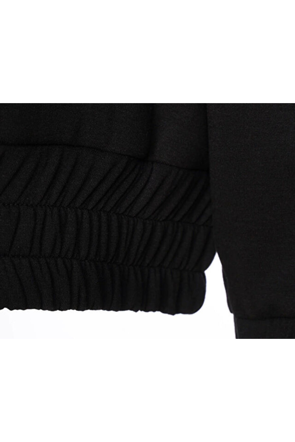 hummel Sabrina Zip Jacket Kadın Günlük Ceket 922293-2001 Siyah görsel 7