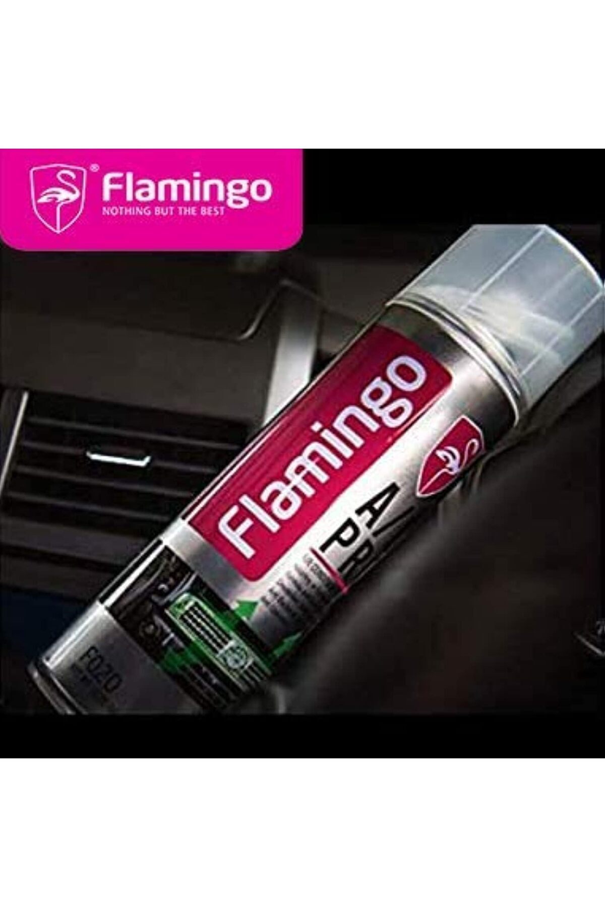 Flamingo-Car Air Conditioner Cleaner, 500ml 6