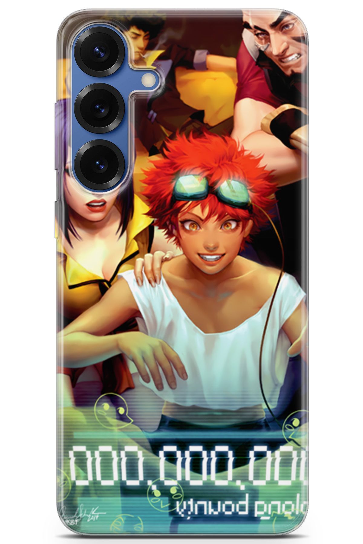 Kordilya Samsung Galaxy S25 Plus uyumlu Manga 37 Fit Baskılı Amanda Schank Cowboy