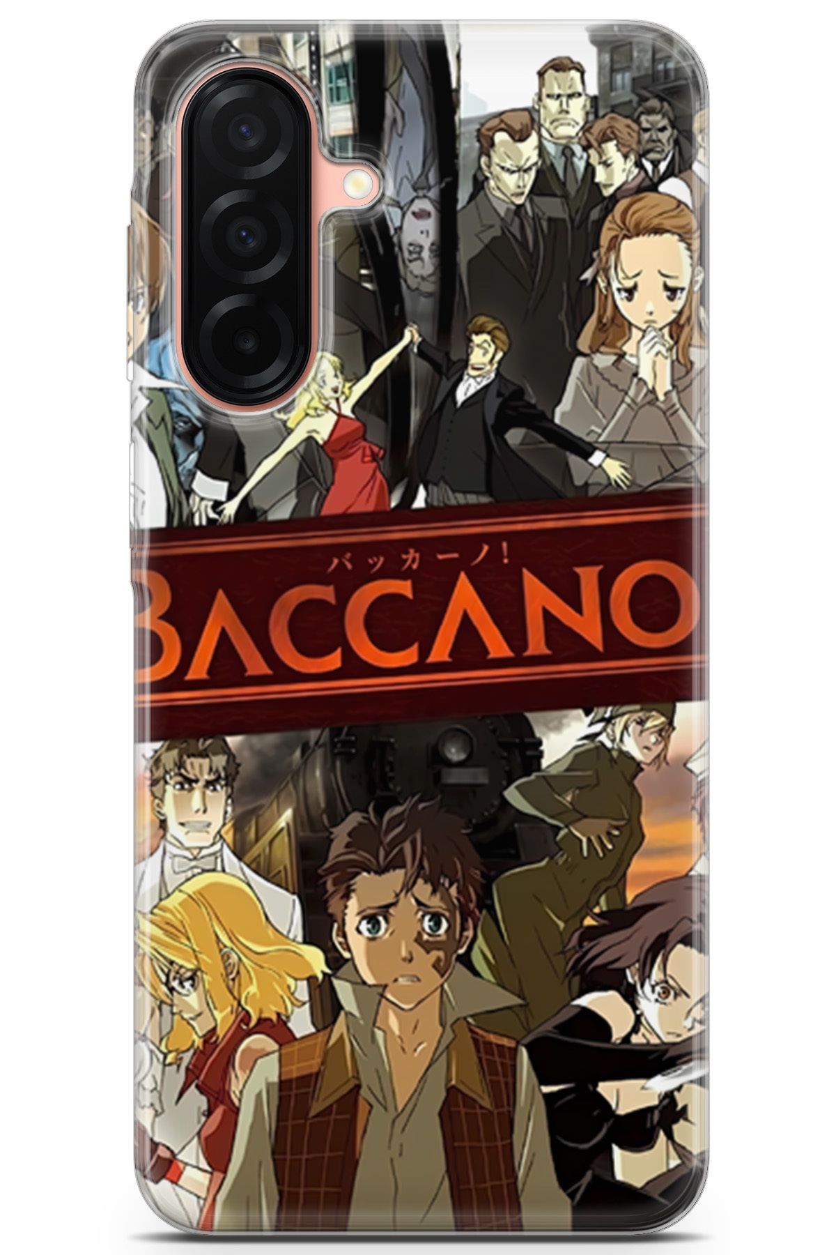 Uvilda Samsung Galaxy A26 uyumlu Anime 4 Baskılı Kapak Baccano Anime