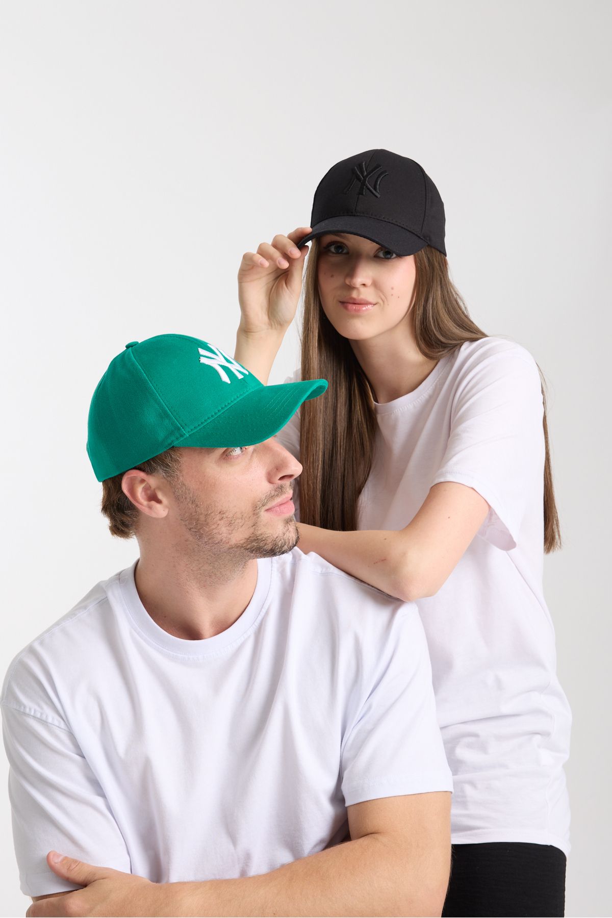 Moda Days Ny New York 2'li Set Şapka Unisex