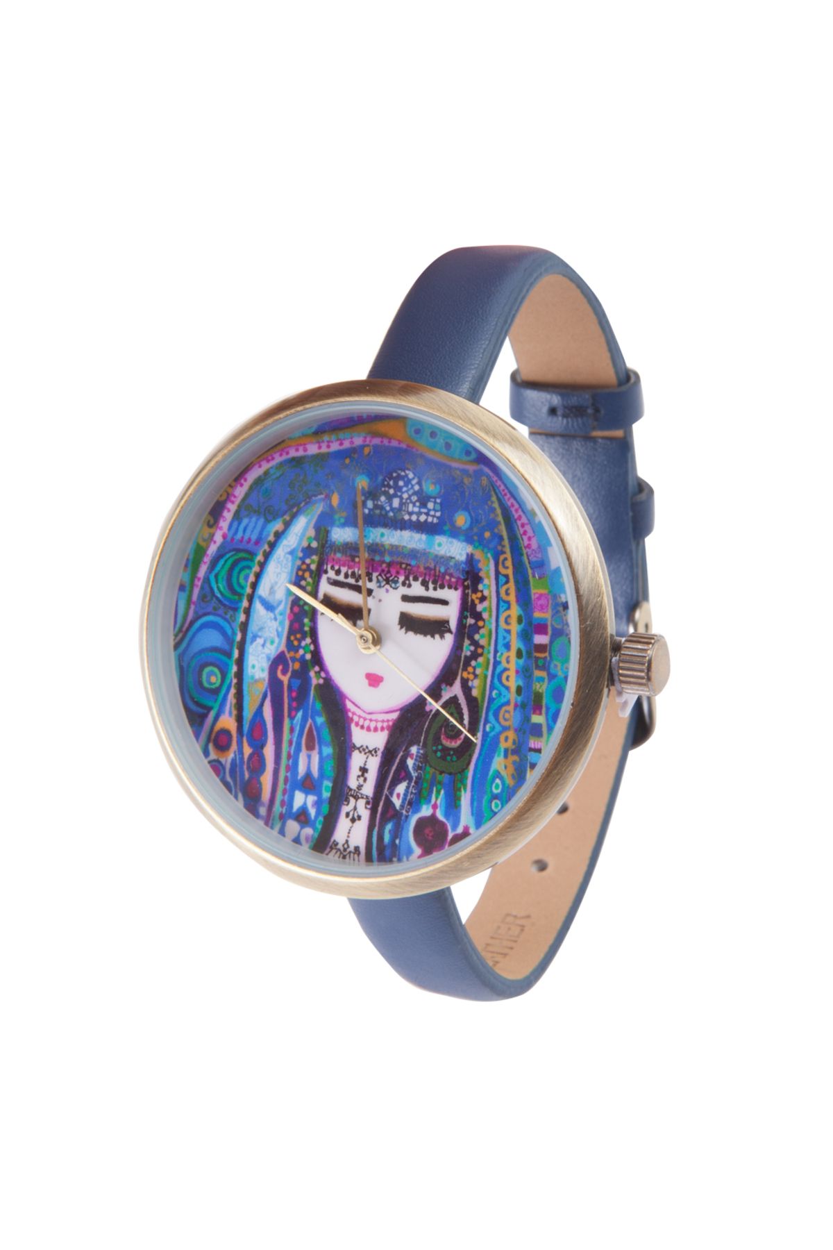 Biggdesign-Blue Water Design Wrist Watch 4