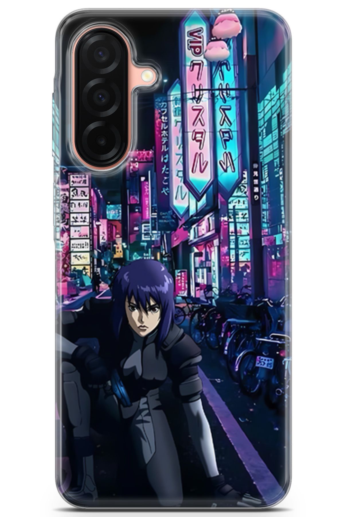 Kordilya Samsung Galaxy A26 uyumlu Manga 17 Koruma Kılıfı Cyberpunk Ghost in the shell