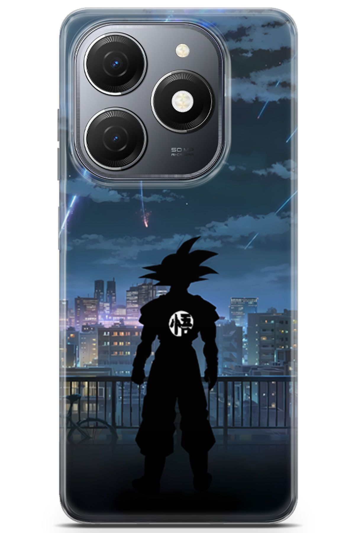 Uvilda Tecno Spark 20 uyumlu Anime 30 UV Silikon Dragon Ball Goku
