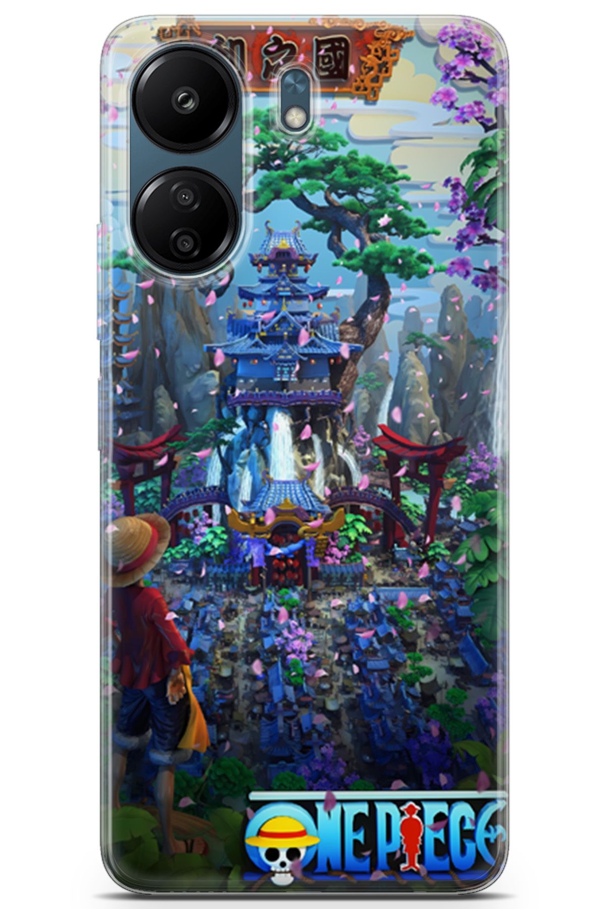Kordilya Xiaomi Redmi 13C uyumlu Manga 35 Telefon Kılıfı One Piece Monkey