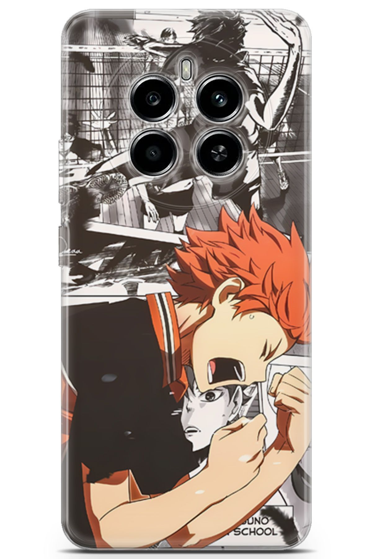 Uvilda Realme 12 4G uyumlu Anime 20 Koruma Haikyuu Hinata