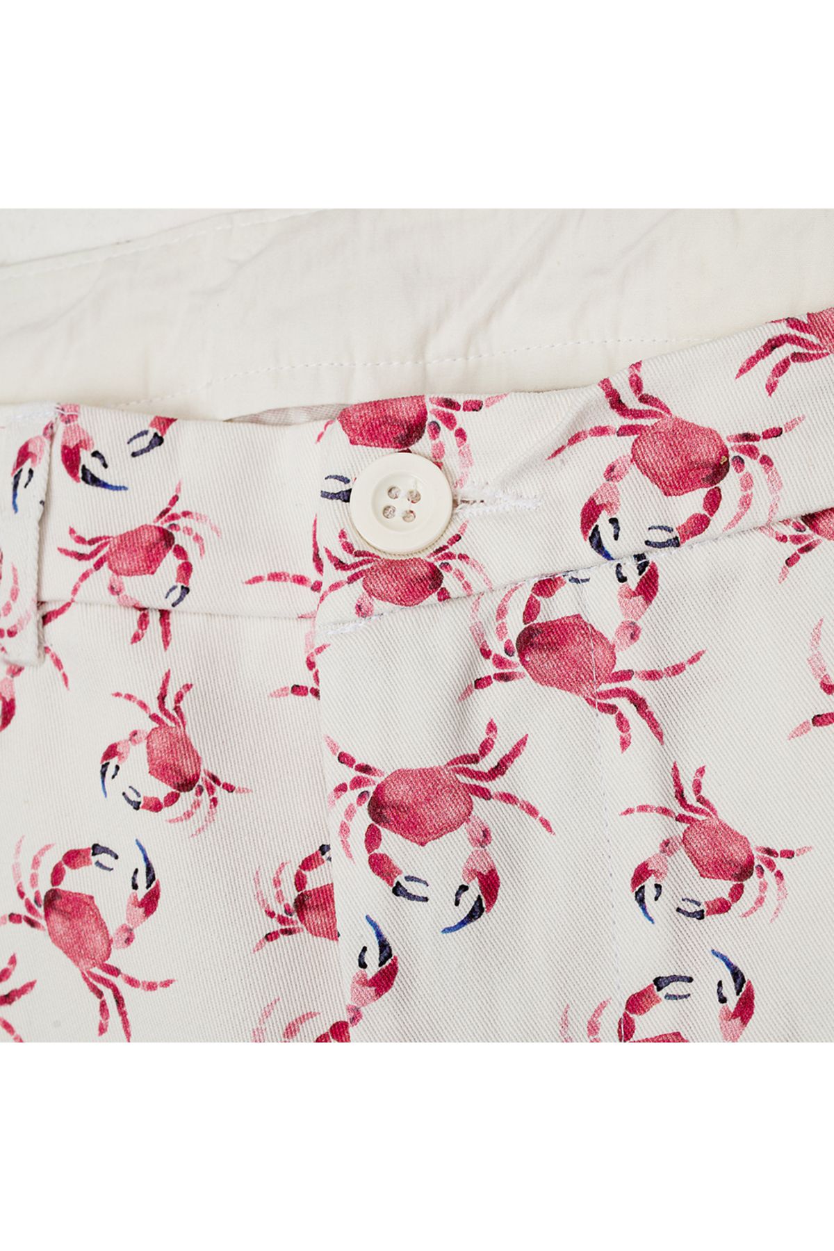 ANEMOSS-Crab Patterned Men's Shorts S 5
