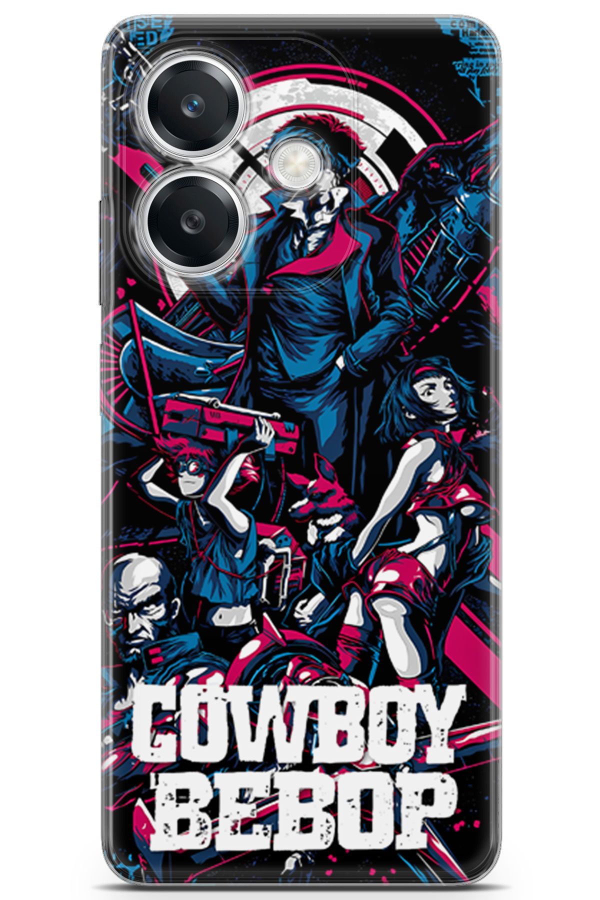 Kordilya Oppo A3 uyumlu Manga 18 TPU Silikon Cowboy Bebop