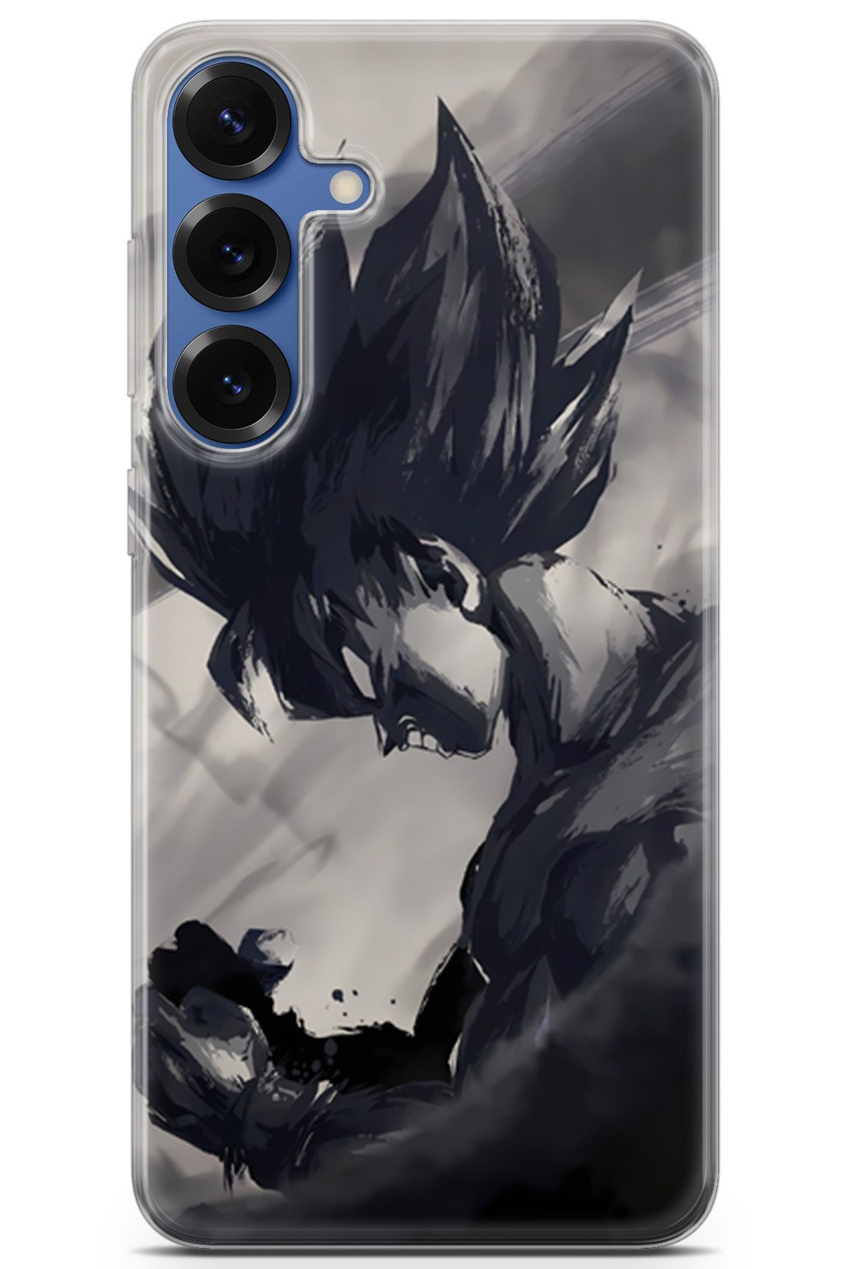 Kordilya Samsung Galaxy S25 Plus uyumlu Manga 20 HD Baskı Goku Çizim Anime
