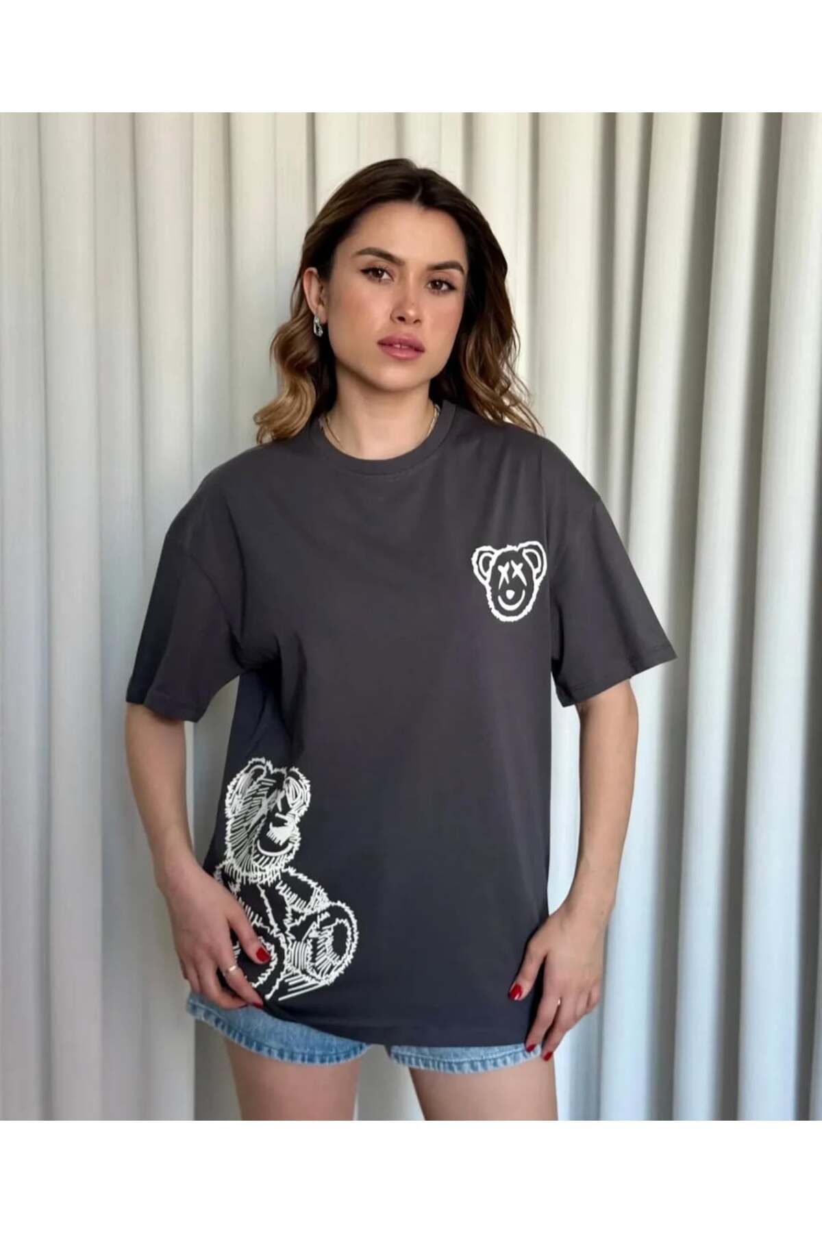 RENK RENK OUTLET YL112 AYICIK BSK TSHIRT