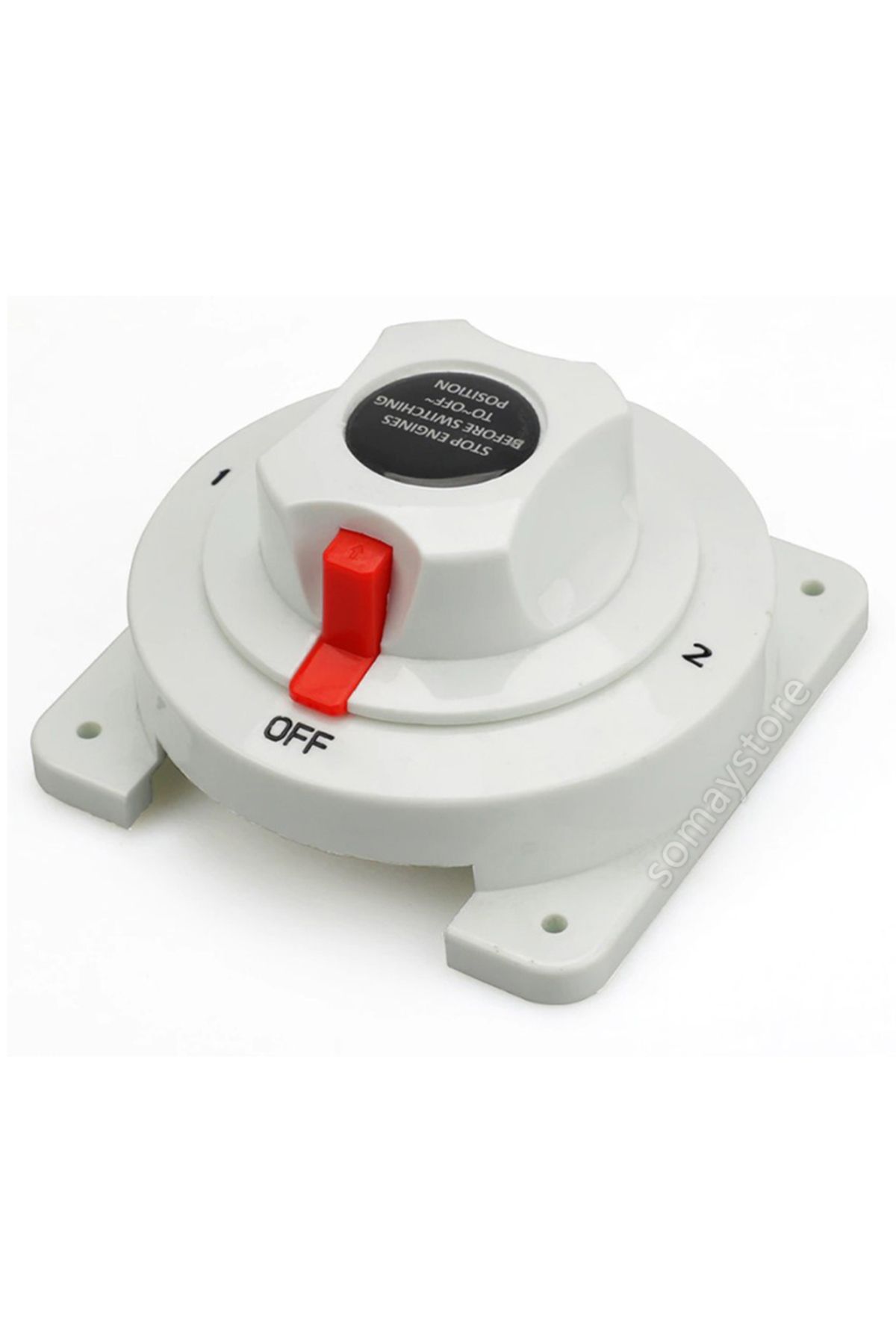 Somay Store Tekne Akü Şalteri 175a 3p 12-24v 1 2 Çift Devreli 133mm