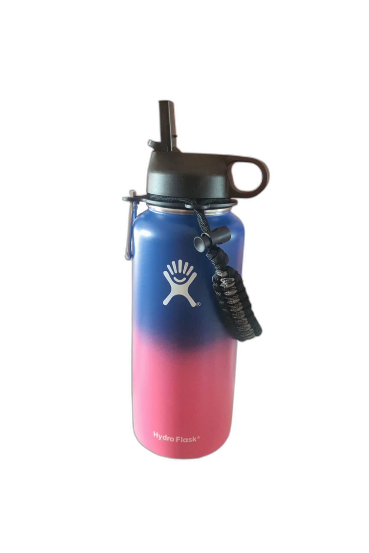 Hydro Flask Sticla De Apa Hydro Flask Din Otel Inoxidabil Si Izolata In Vid Cu Capac, Sistem De Prindere Si Pai - One Size