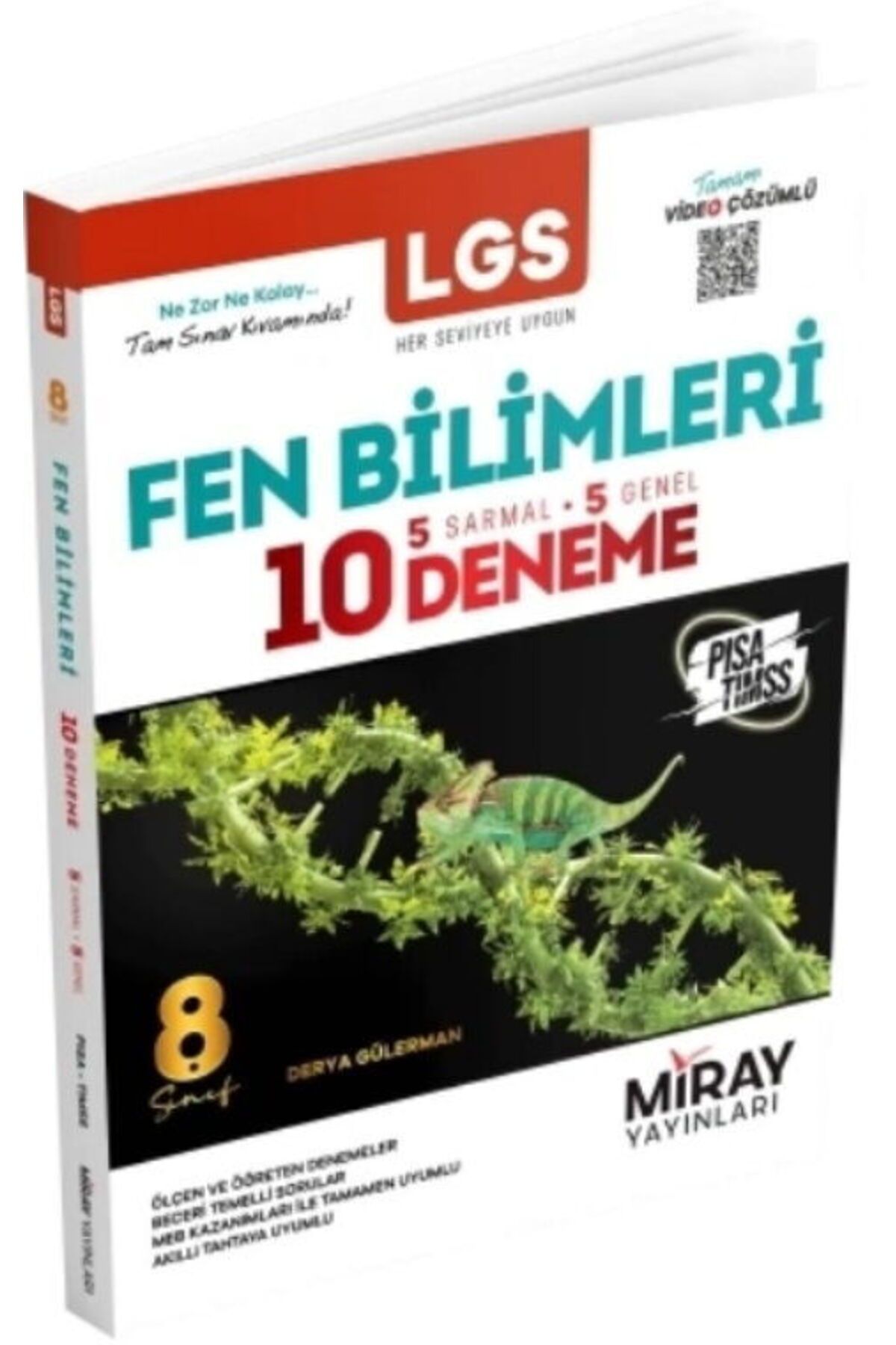 Miray Yayınları Miray Yayınları 8. Sınıf Fen Bilimleri 10 Deneme