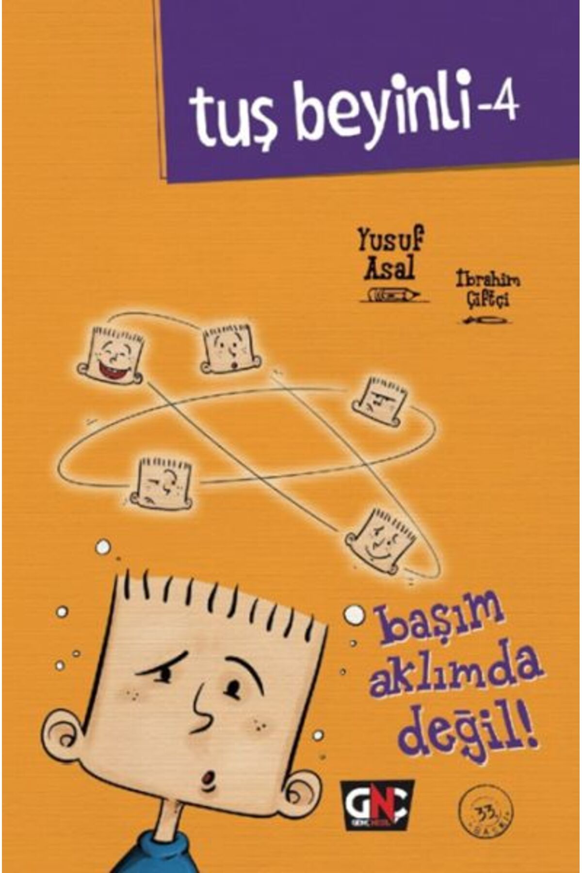 Destek Yayınları Tuş Beyinli 4 Başım Aklımda Değil Ciltli