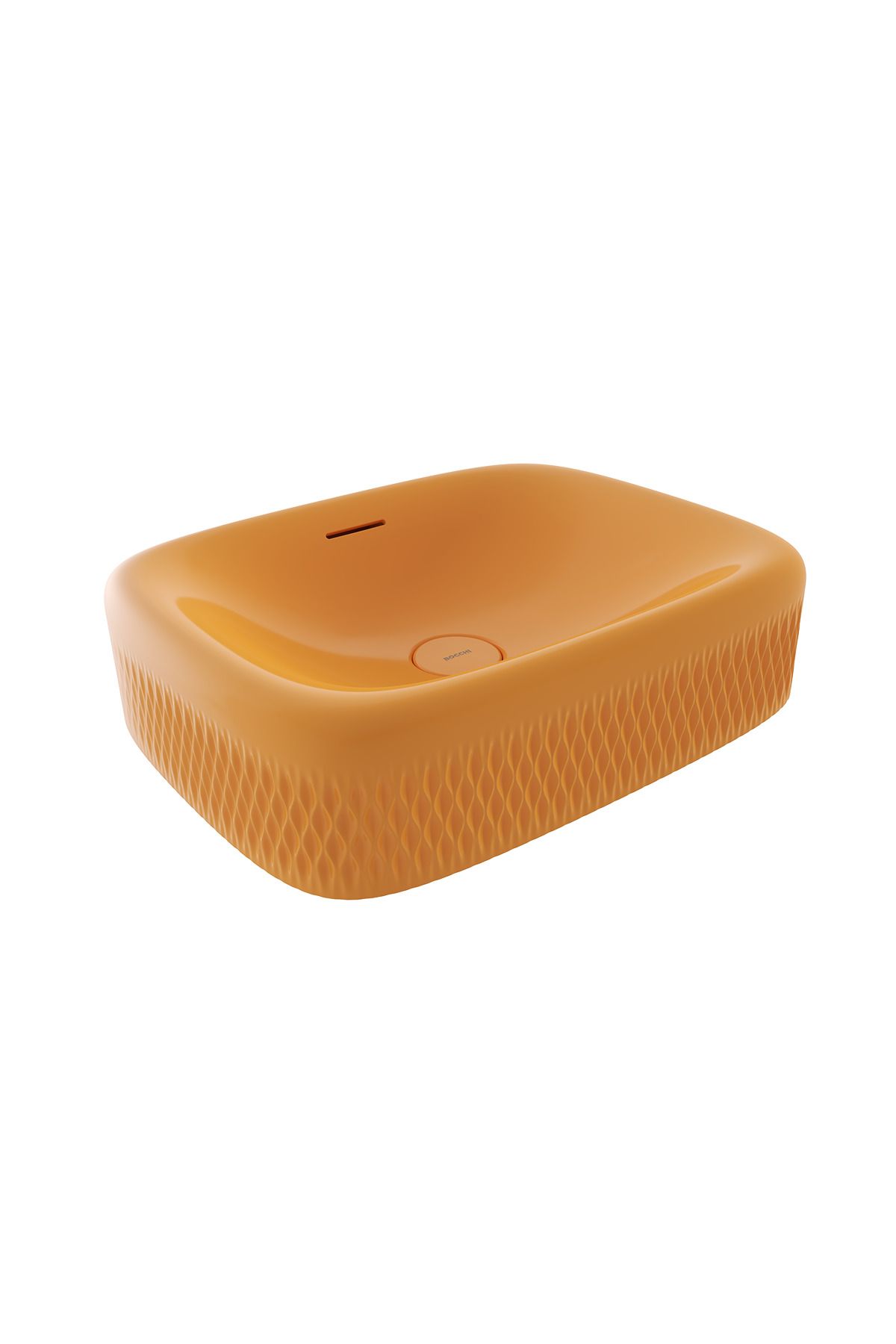 Bocchi New Age Tezgah Üstü Lavabo 55 Cm P.man. Sarısı 1411-021-0125