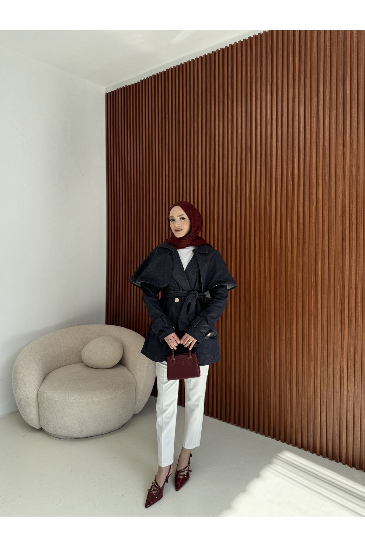 Melike Tatar Kot Trench 3-0014