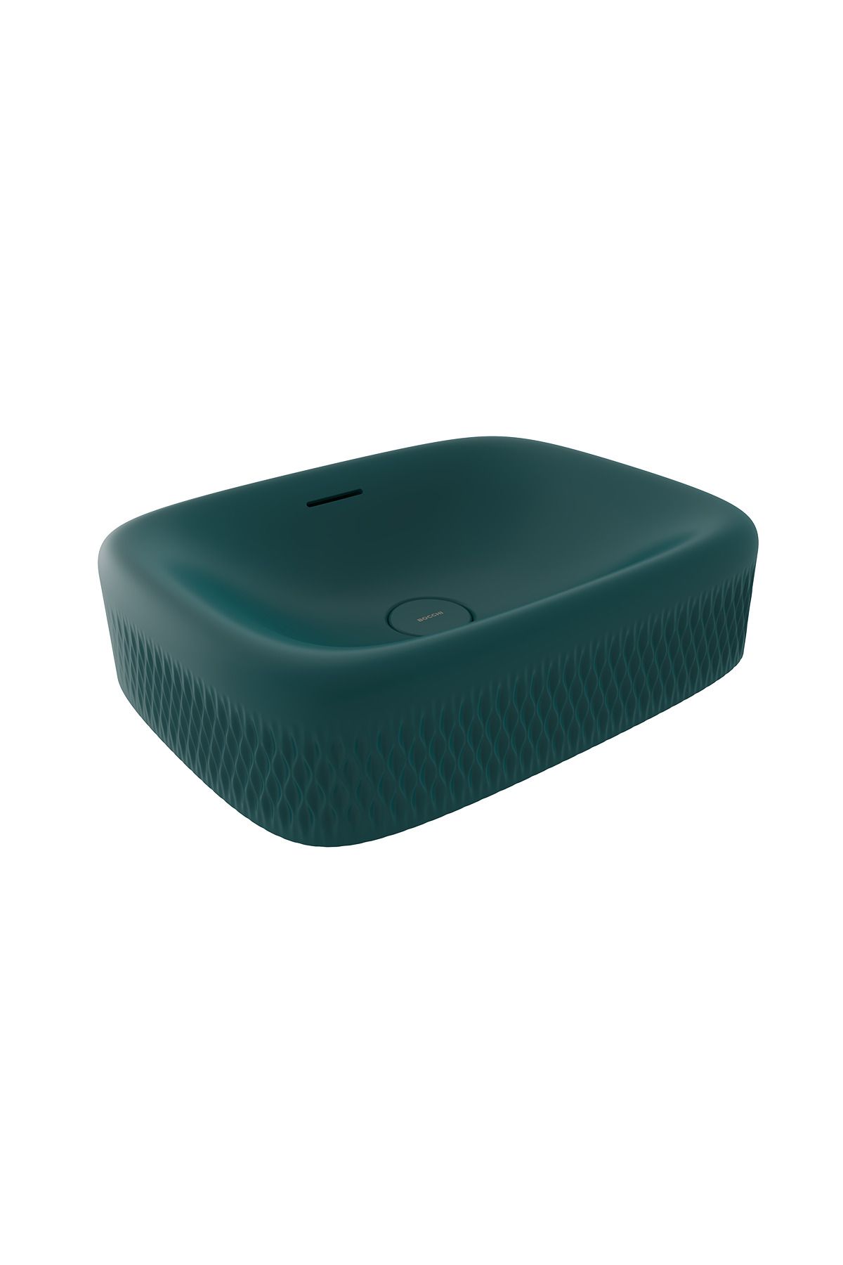 Bocchi New Age Tezgah Üstü Lavabo 55 Cm Petrol Mavisi 1411-071-0125