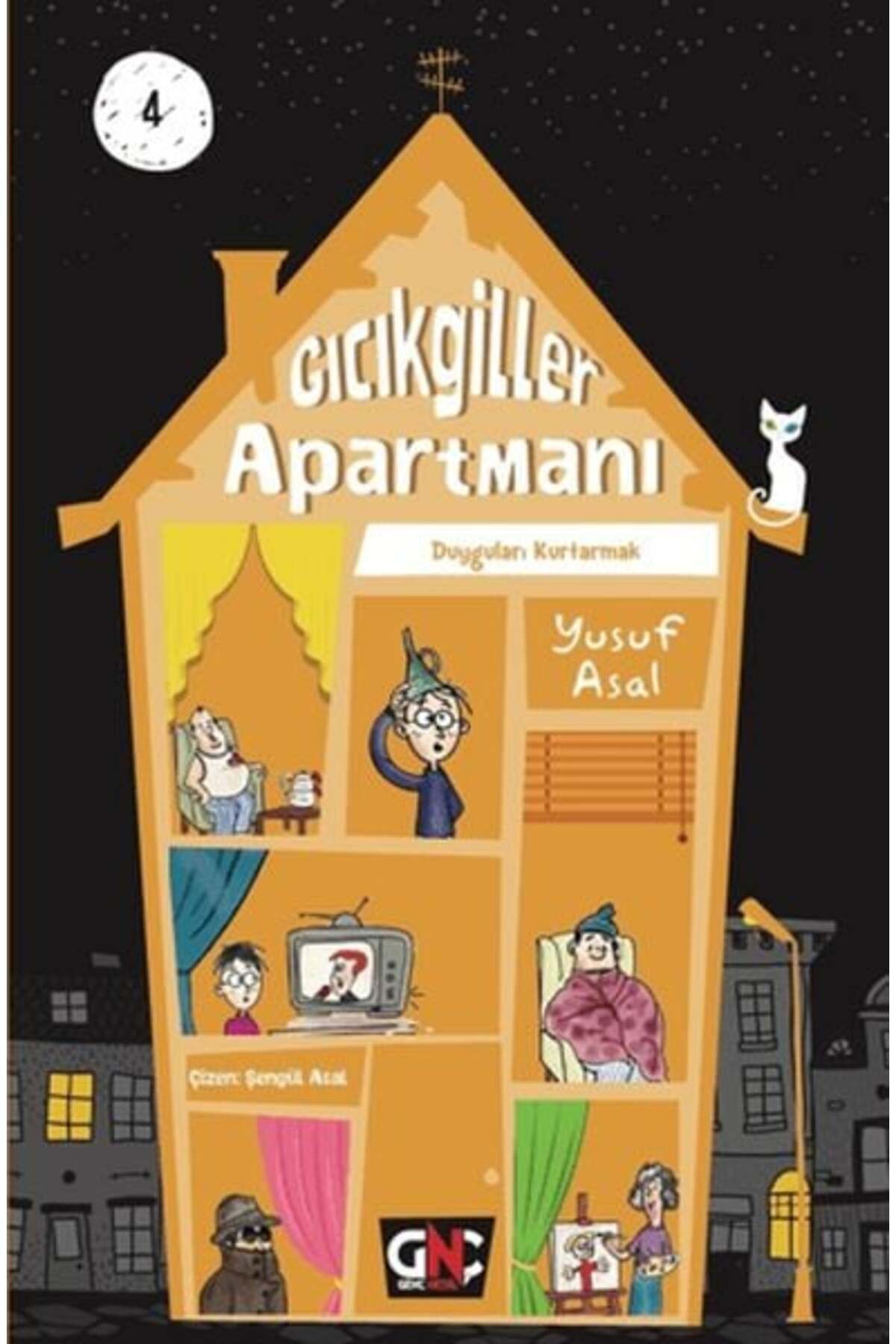 Destek Yayınları Gıcıkgiller Apartmanı 4 Duyguları Kurtarmak Ciltli