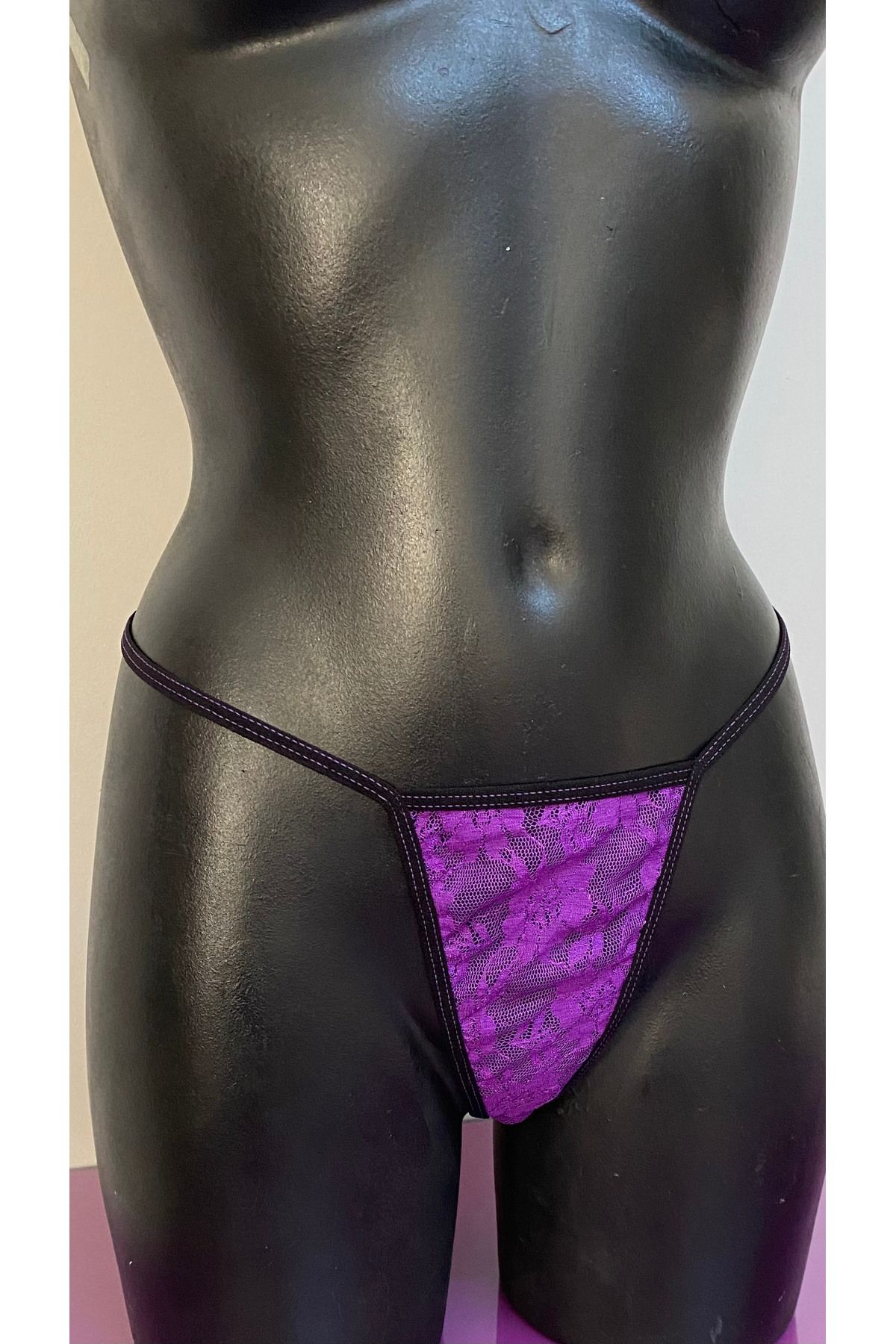 Anastasia Underwear String Tanga Külot Tül ve Mikro Kumaştan Tasarlanmış Şık Model