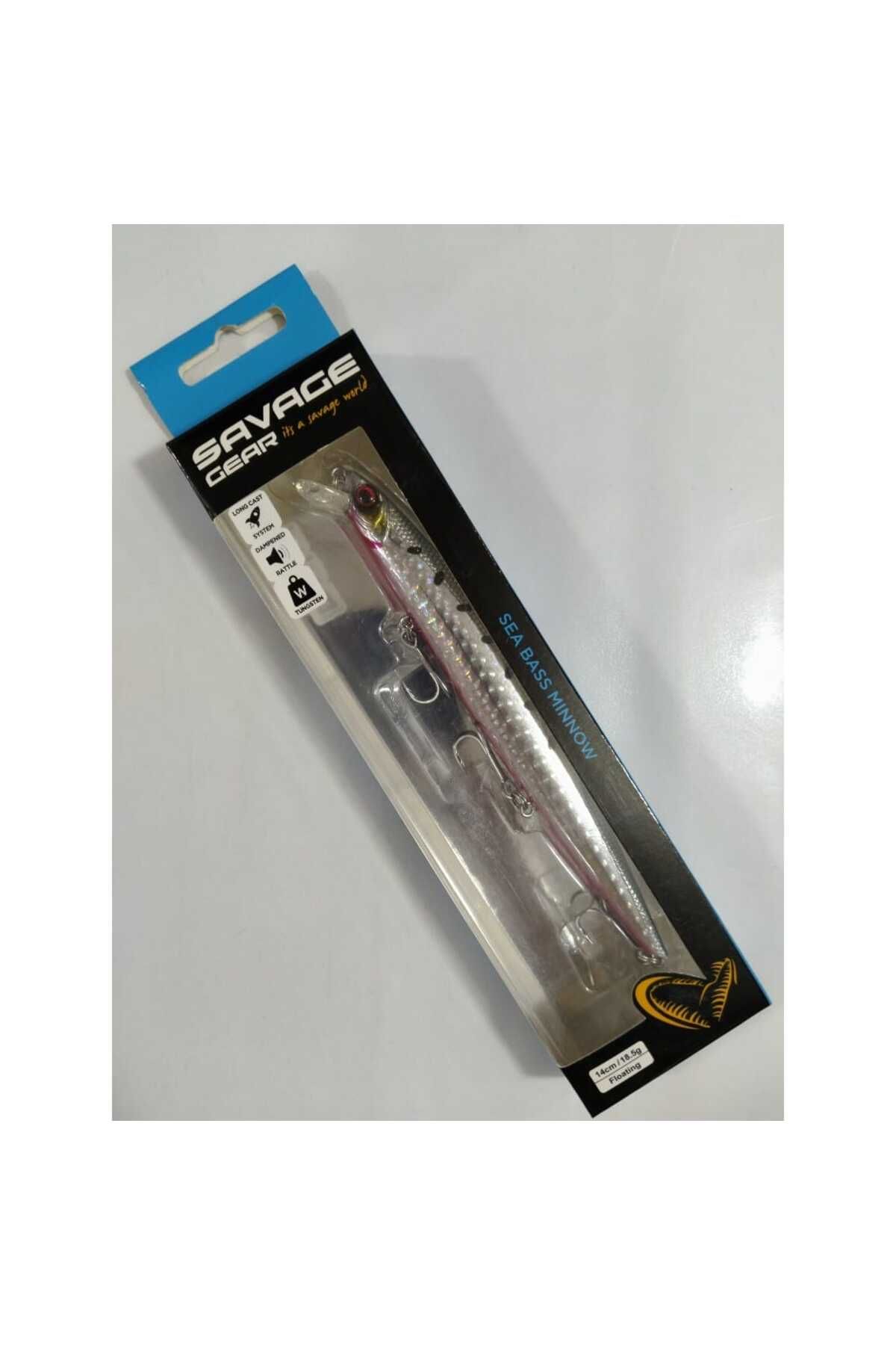 Savage Gear Sea Bass Minnow 14 CM 18.5 GR Maket Yem - Red Belly Sardine