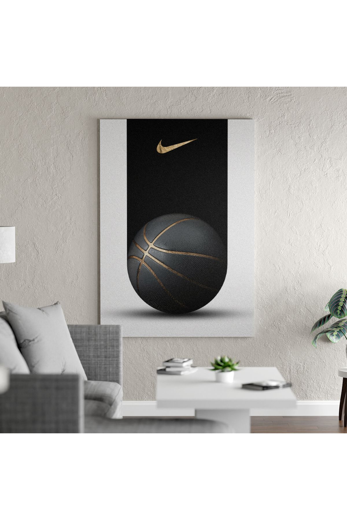 Yzc Store Basketbol Kanvas Tablo | Basket Tablosu | Spor Gym & Ofis Motivasyon Poster