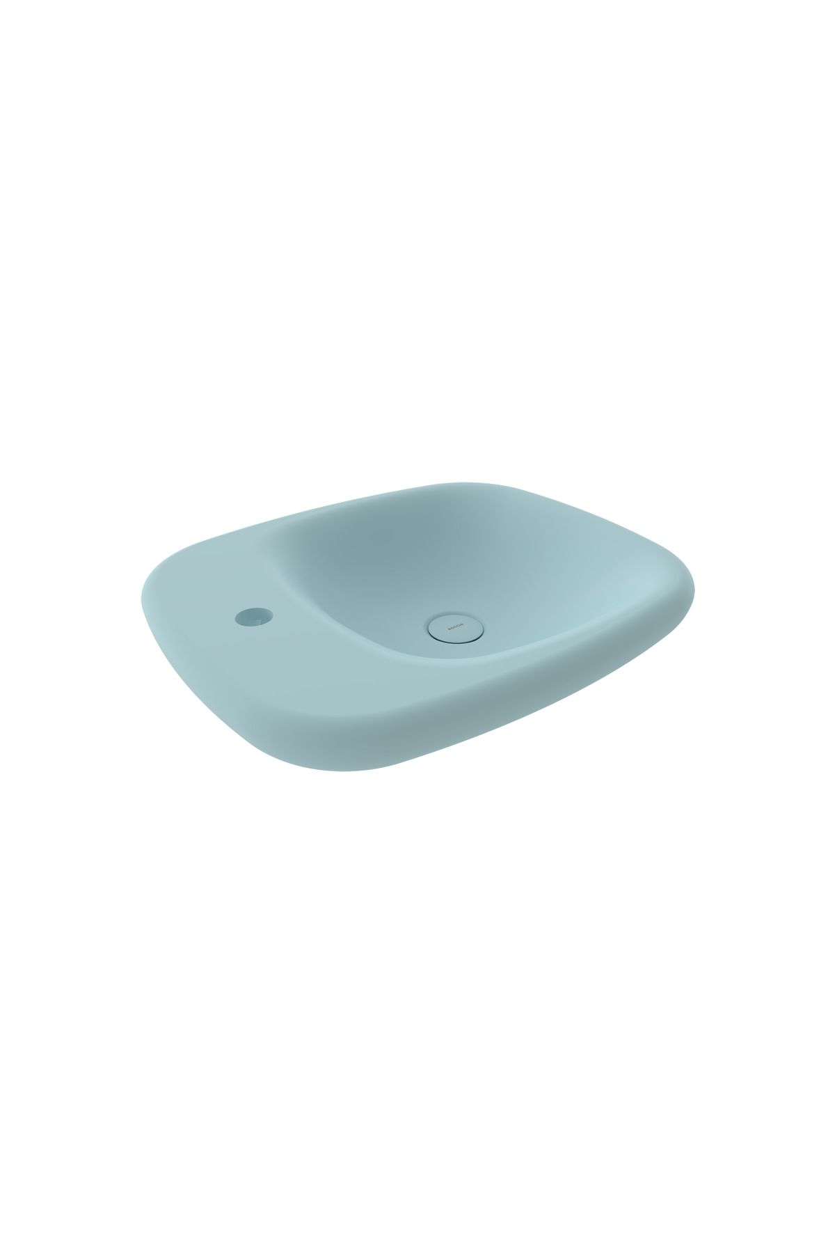 Bocchi Fenice Çanak Lavabo 54 Cm Mat Buz Mavisi 1489-029-0126