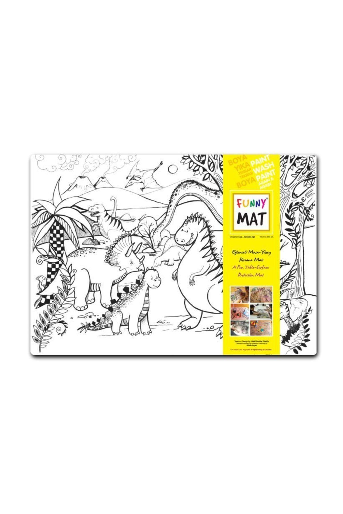 Destek Yayınları Funny Mat Dinozorlar Çağı 335x48cm
