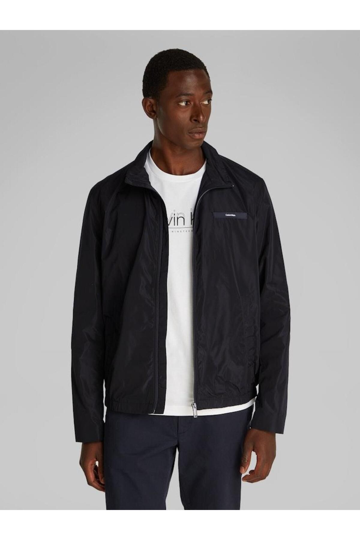 Calvin Klein Erkek ESSENTIAL NYLON BLOUSON Ceket