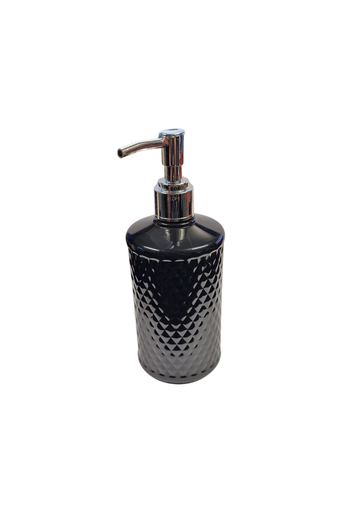 flores Dozator Sapun Lichid, Din Plastic, Y095, Negru, 200 Ml - Mărime unică