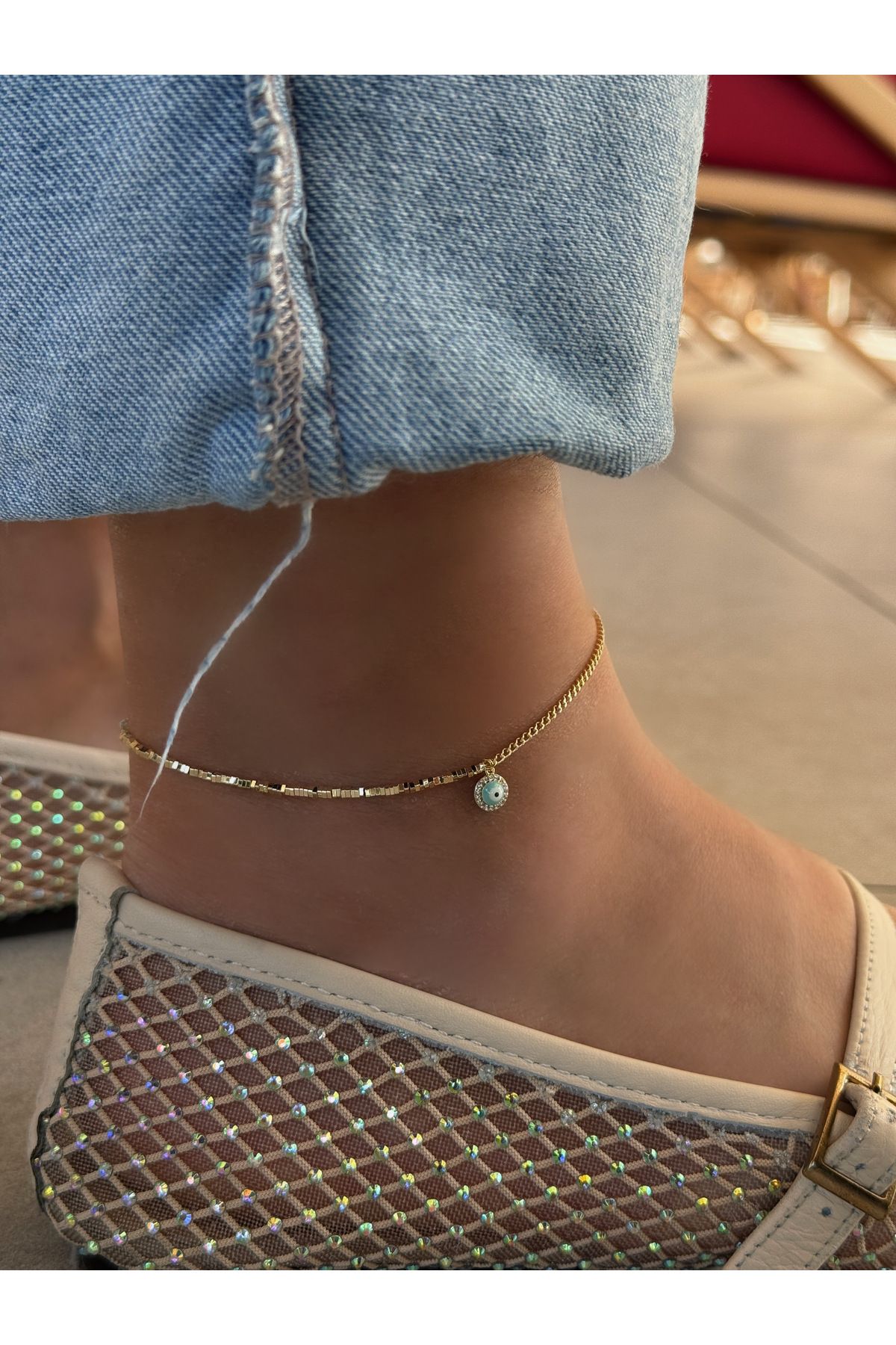 HeyYou Jewelry Mini göz halhal