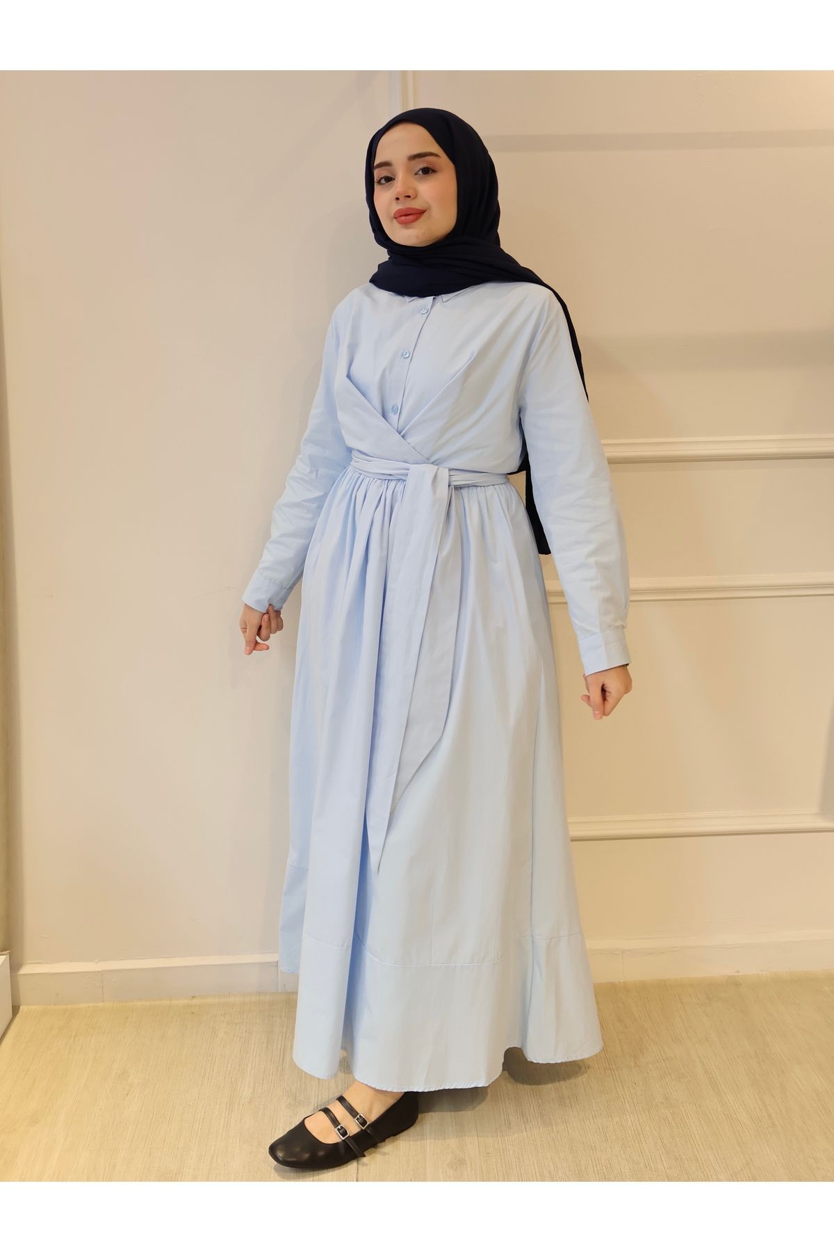 Minu Prive Bağlamalı Lara Elbise