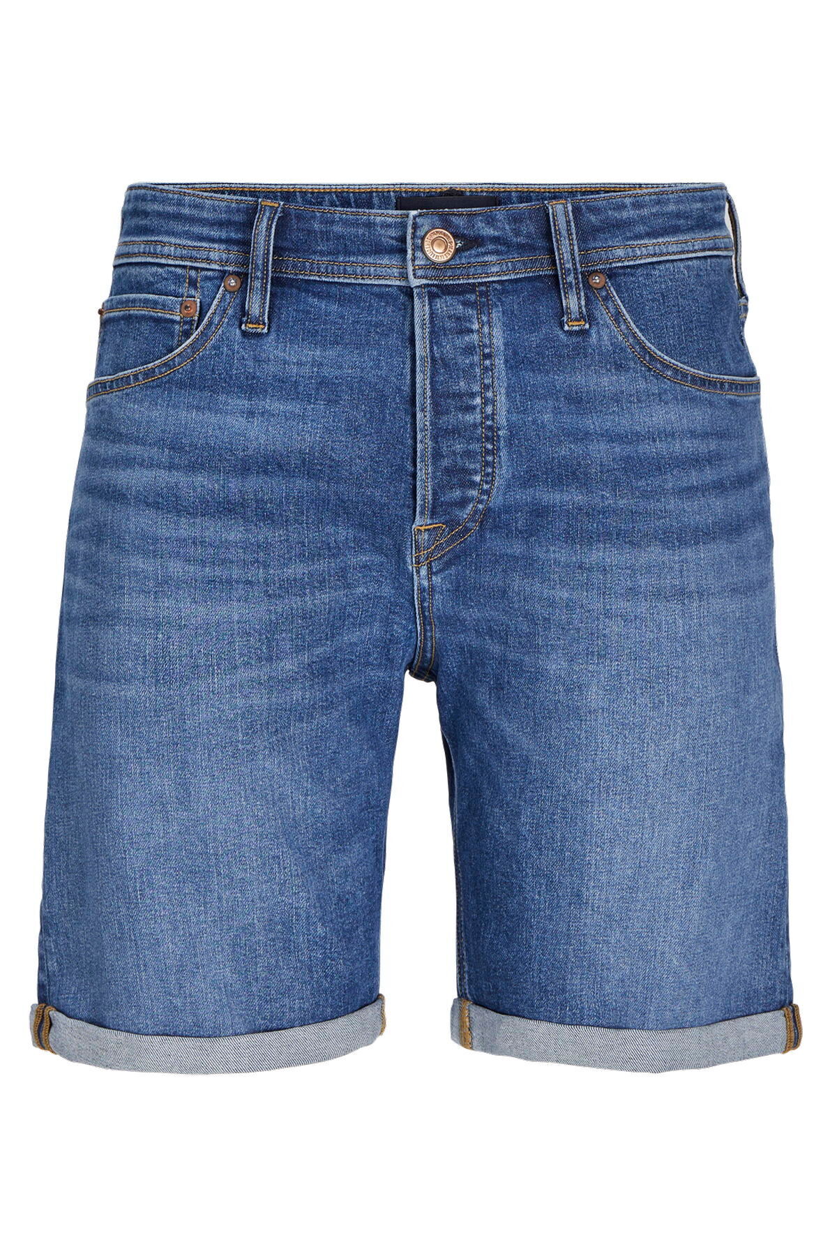 شلوارک مردانه راسته فاق نرمال | جک اند جونز Jack & Jones 12269612 - 2 - تصویر 5