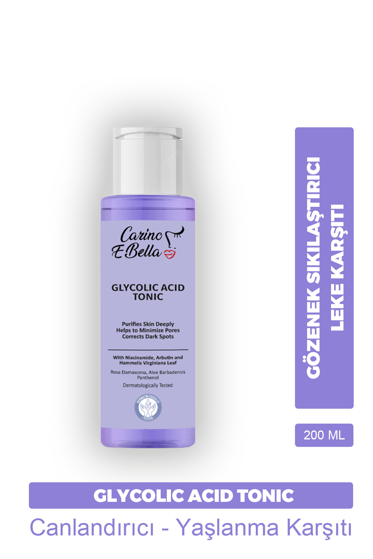 Gözenek Karşıtı Tonik Seti Tüm Cilt Tipleri İçin 200ml x 2 — glikoliksalisiliktonikset — تصویر 9 از 9