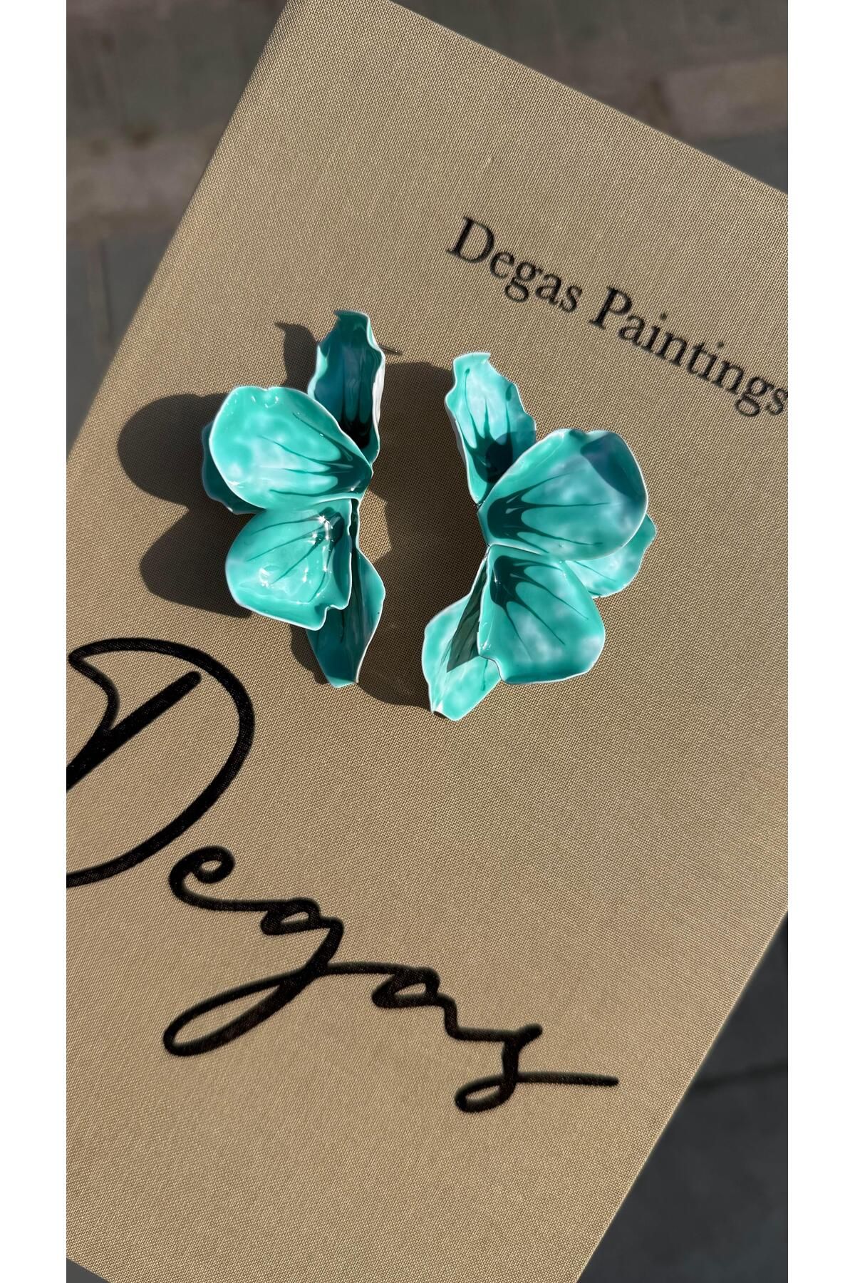 BY CANSU ACCESSORİES Flower küpe