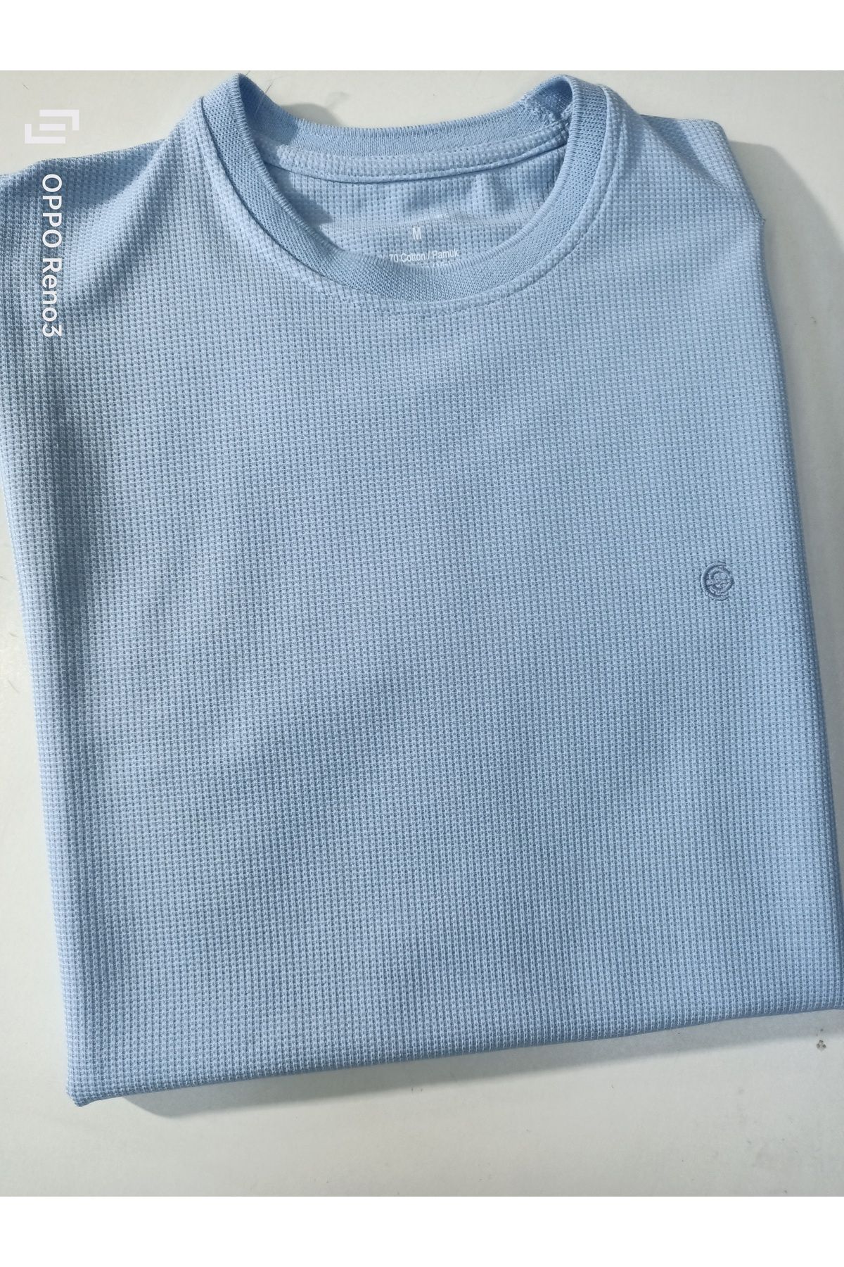 ercan triko sıfır yaka waffle reguler fit t-shirt