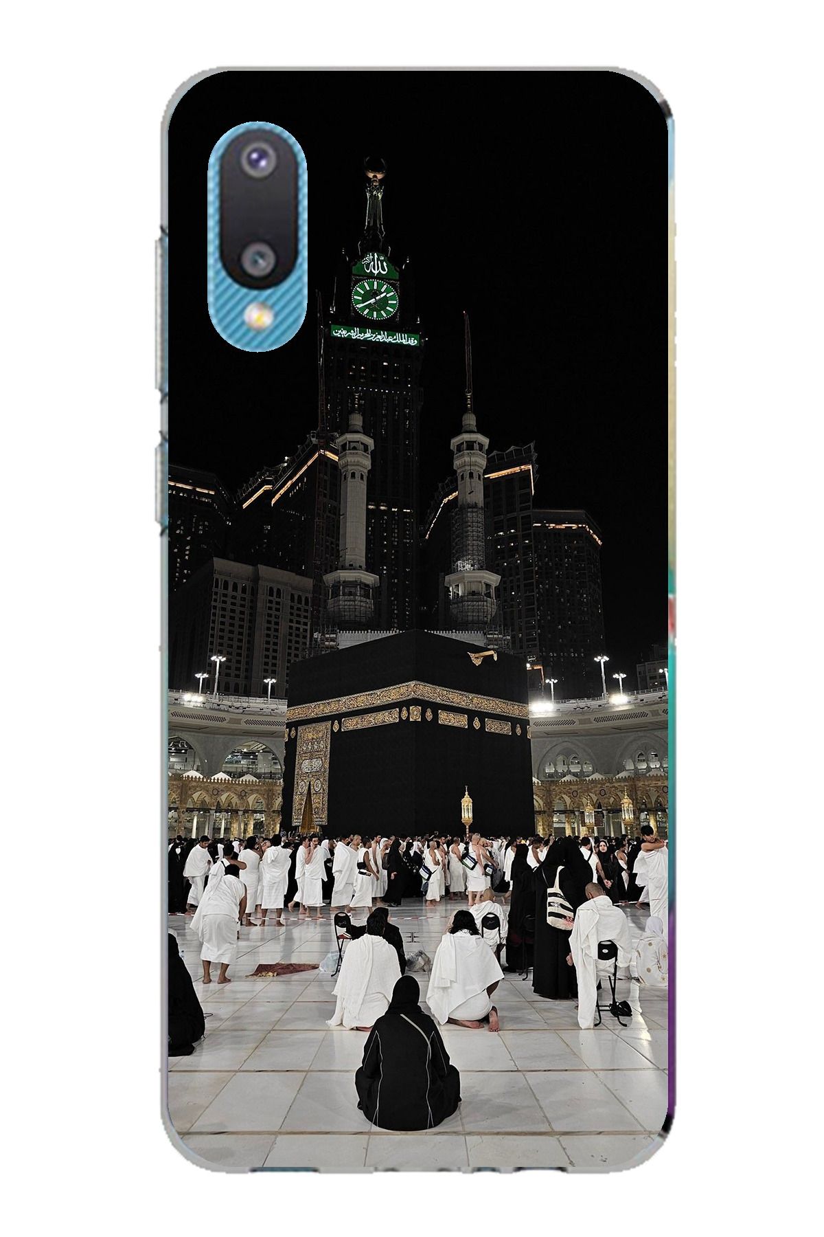 TechTree Galaxy A02 Uyumlu Kabe Umre Şeffaf Silikon Kılıf