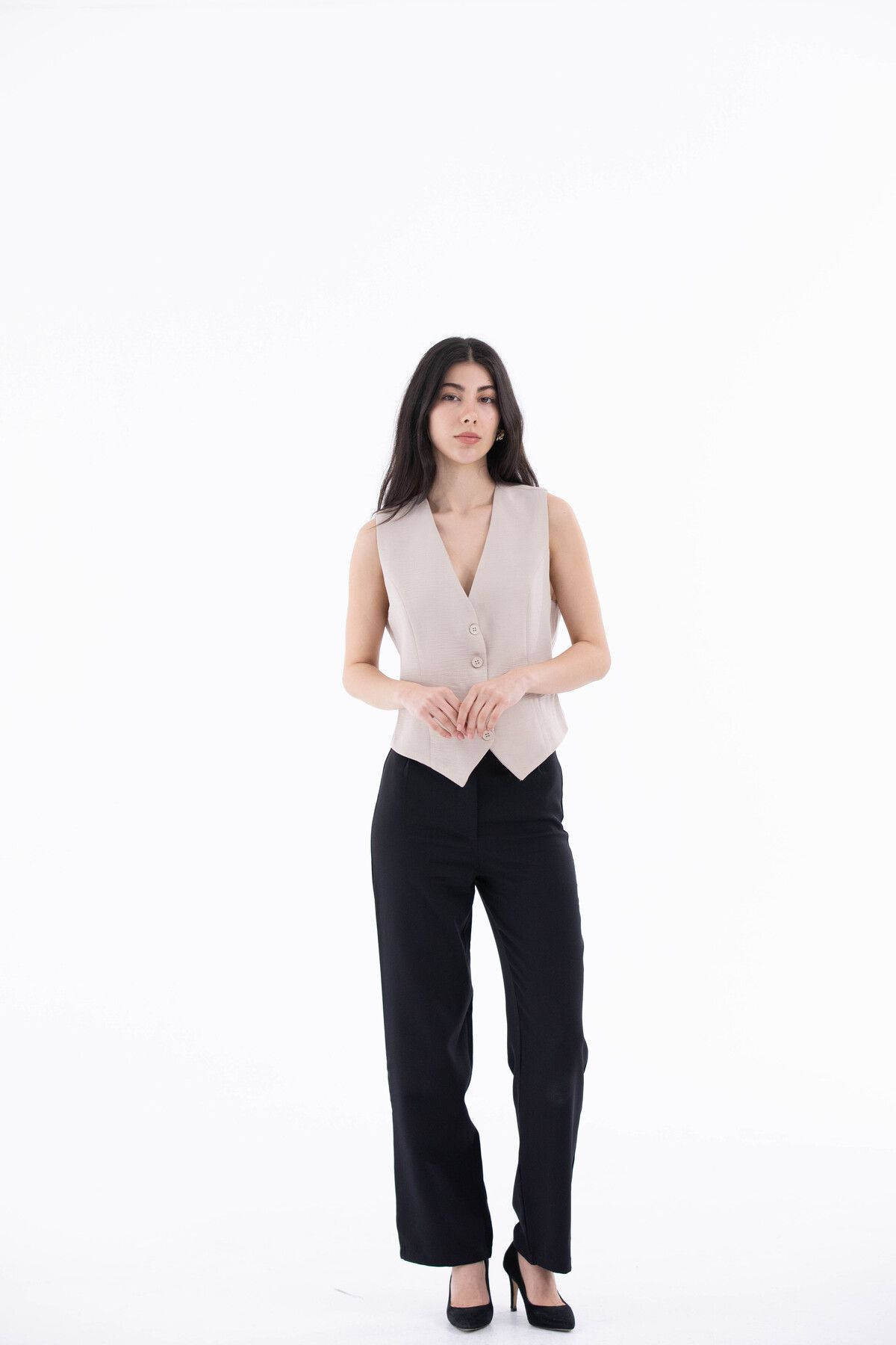 FEMİNEER.com ARKASI AYAR TOKALI YELEK