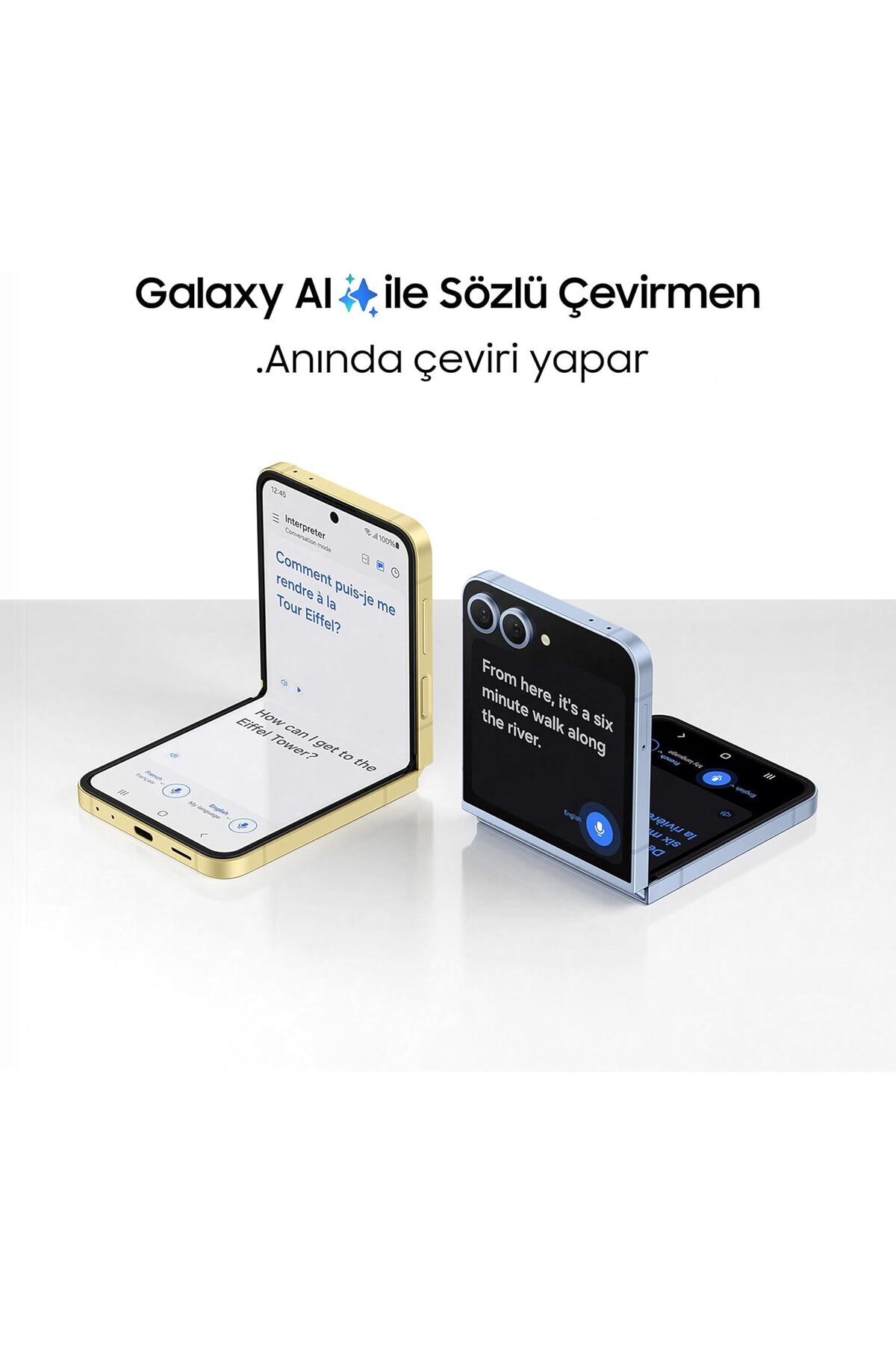 Samsung-Galaxy Z Flip6, 12GB RAM, 256GB Storage, Mint, 50MP Camera, 1 year Seller Warranty (Internat 9