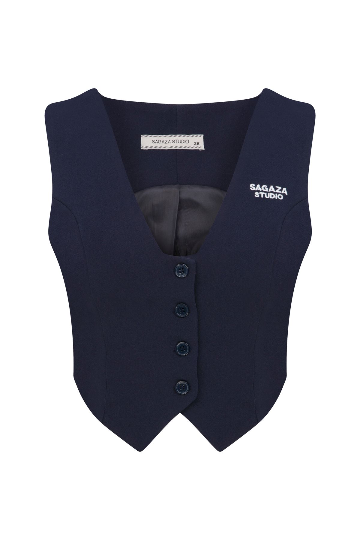 Sagaza Studio SS6049 CELESTRA SLIM FİT YELEK