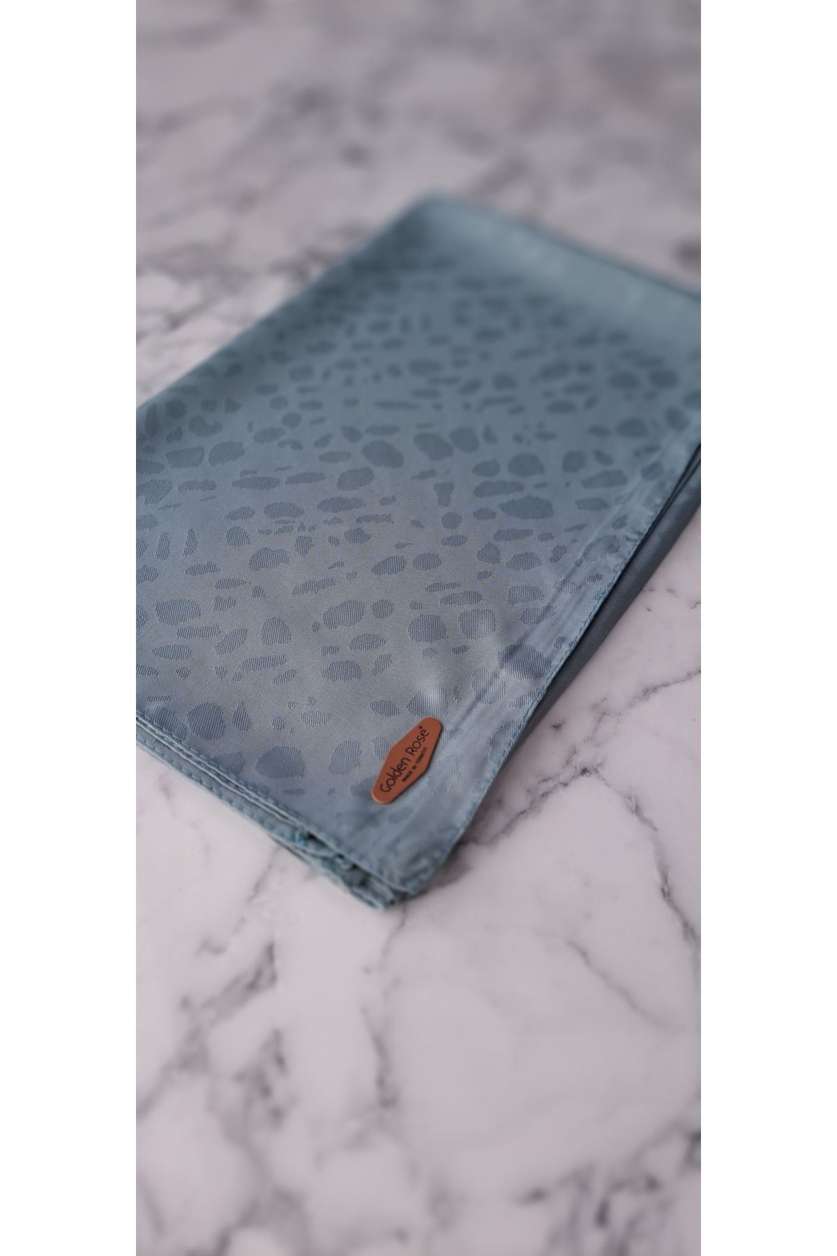 COLLECTİON Leopar baskılı su yeşili şal