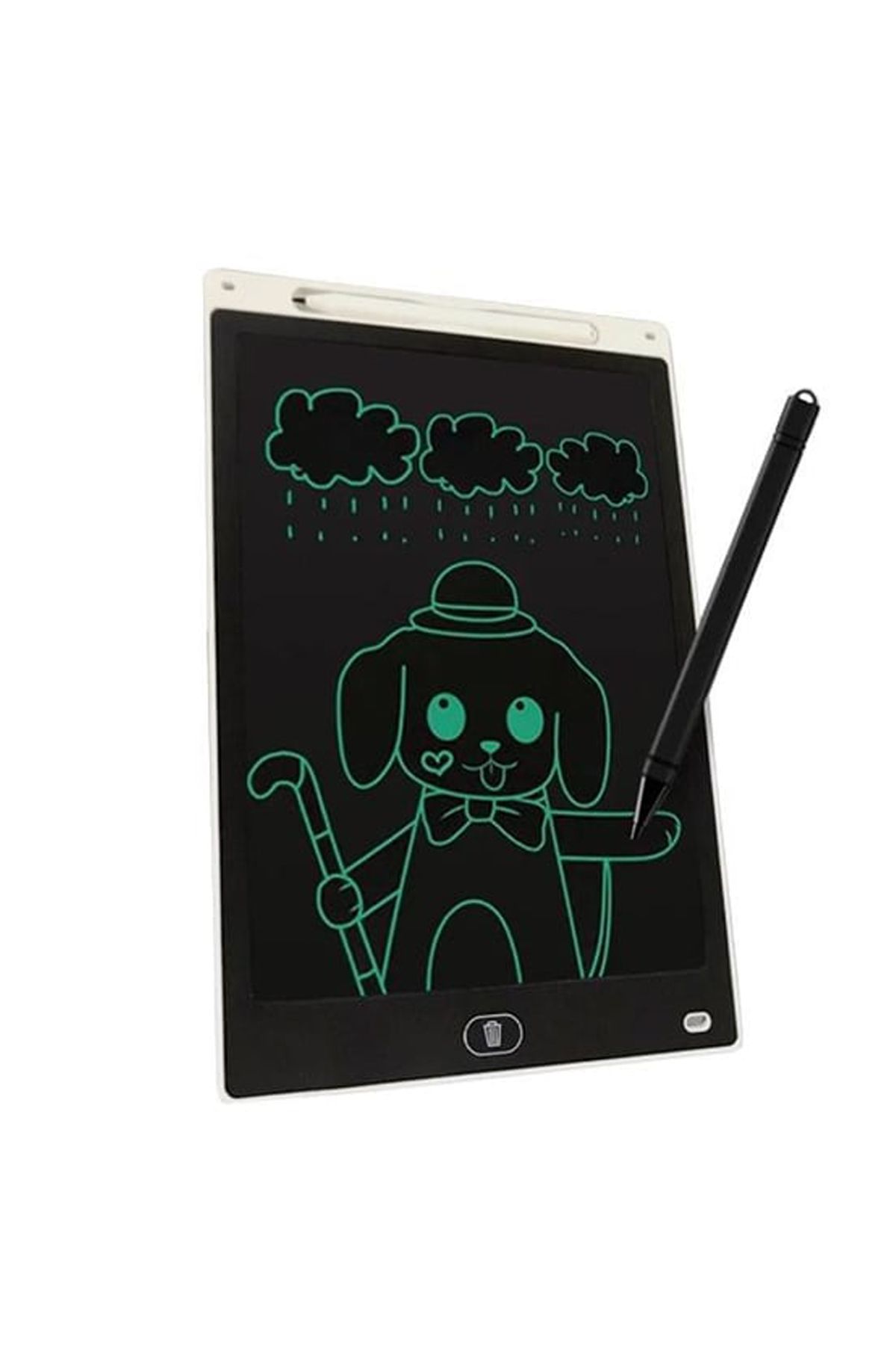 nextbuy Dijital Yazı Tahtası 10inç Dokunmatik Kalemli Çocuklar Çizim Grafik Tableti Yaz Sil Tahtası Beyaz