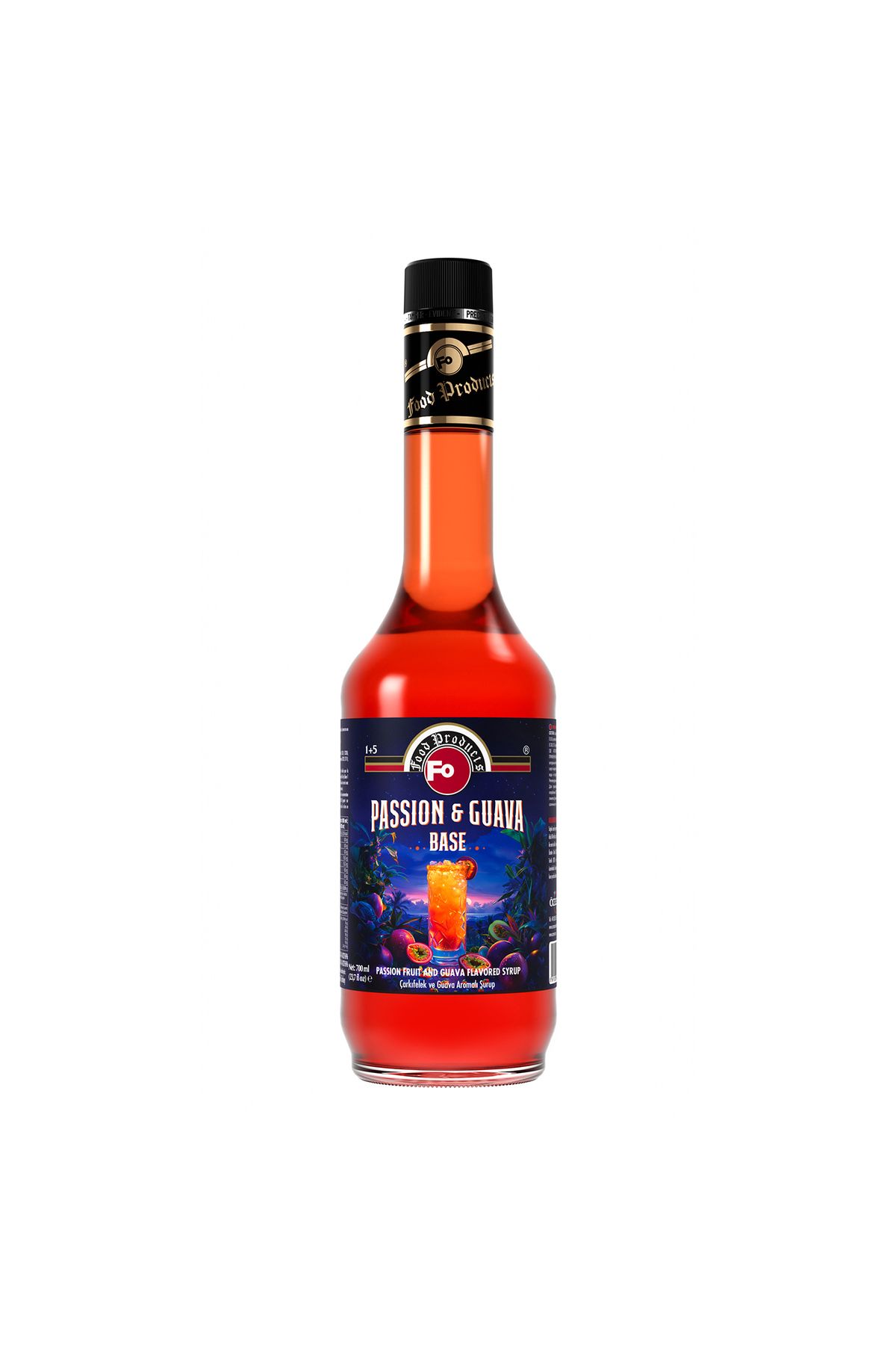 FO Çarkıfelek ve Guava Aromalı Baz Şurup 700 ml
