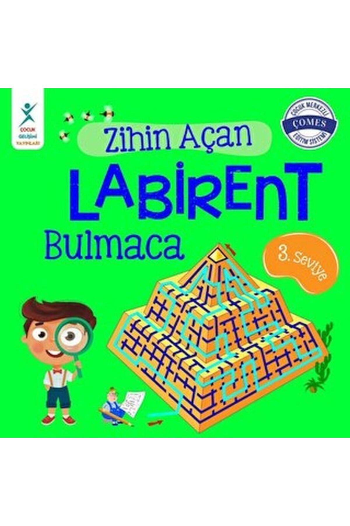 Destek Yayınları Zihin Açan Labirent Bulmaca 3 Seviye