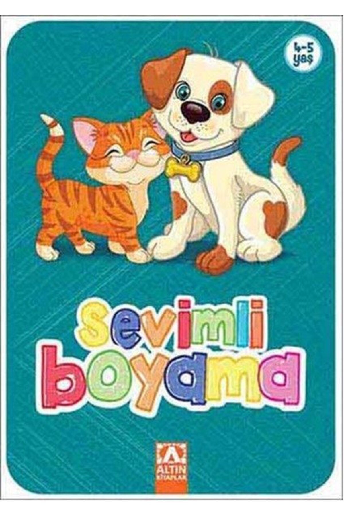 Destek Yayınları Sevimli Boyama Turkuaz