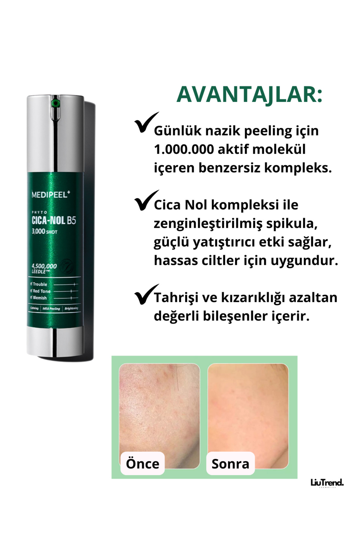 Phyto Cica-nol B5 3000 Shot Serum 50 ml Spikül Ve Centella Içeren Serumu M0408 — MP0408 — تصویر 3 از 8