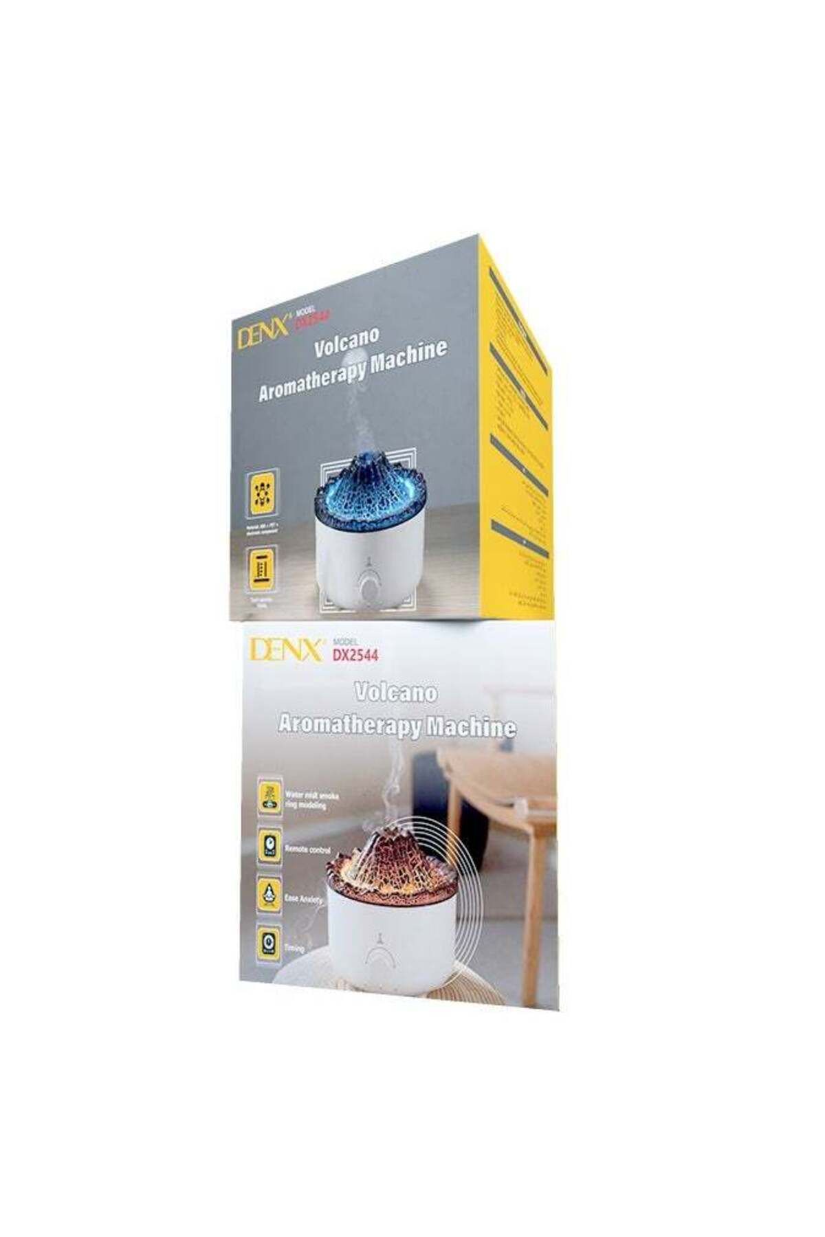 Denx-560ml Multi-Light Volcano Smart Diffuser with Remote Control 3