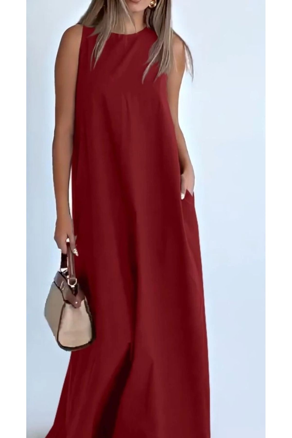 Butik Salaş Cepli Elbise