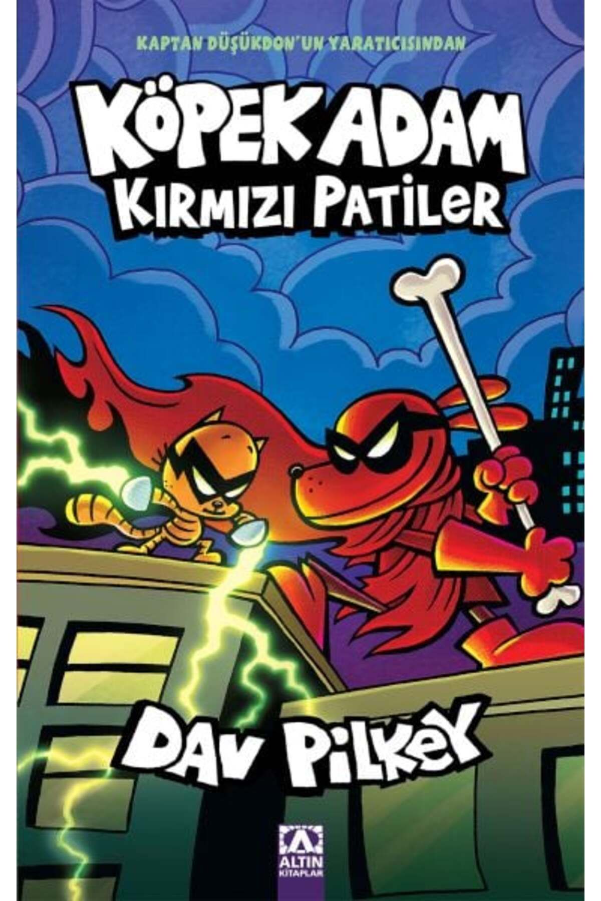 Destek Yayınları Köpek Adam12 Kırmızı Patiler